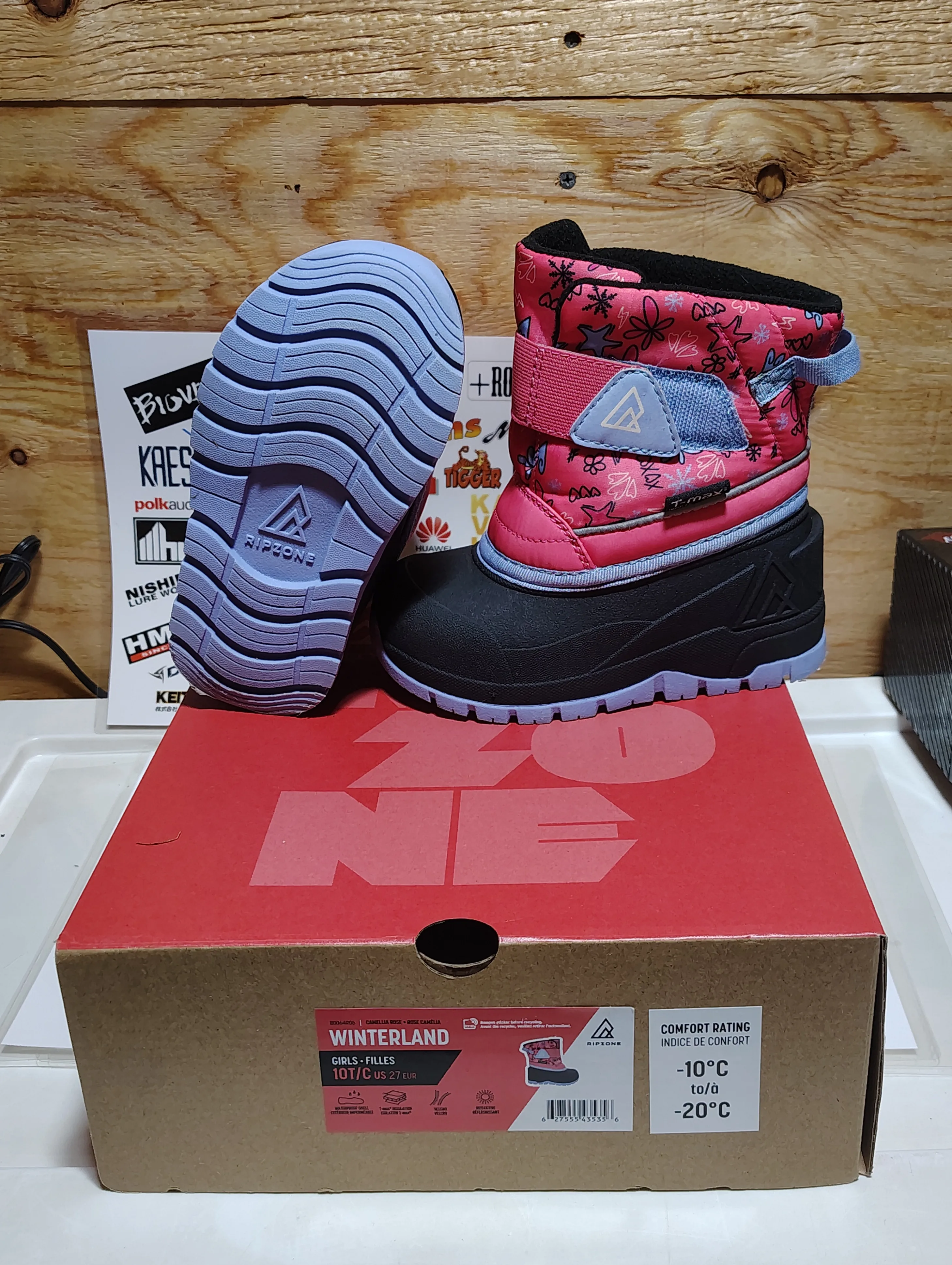 NEW Ripzone Kids' Toddler Winterland Insulated Shell Boots image indicator(2)