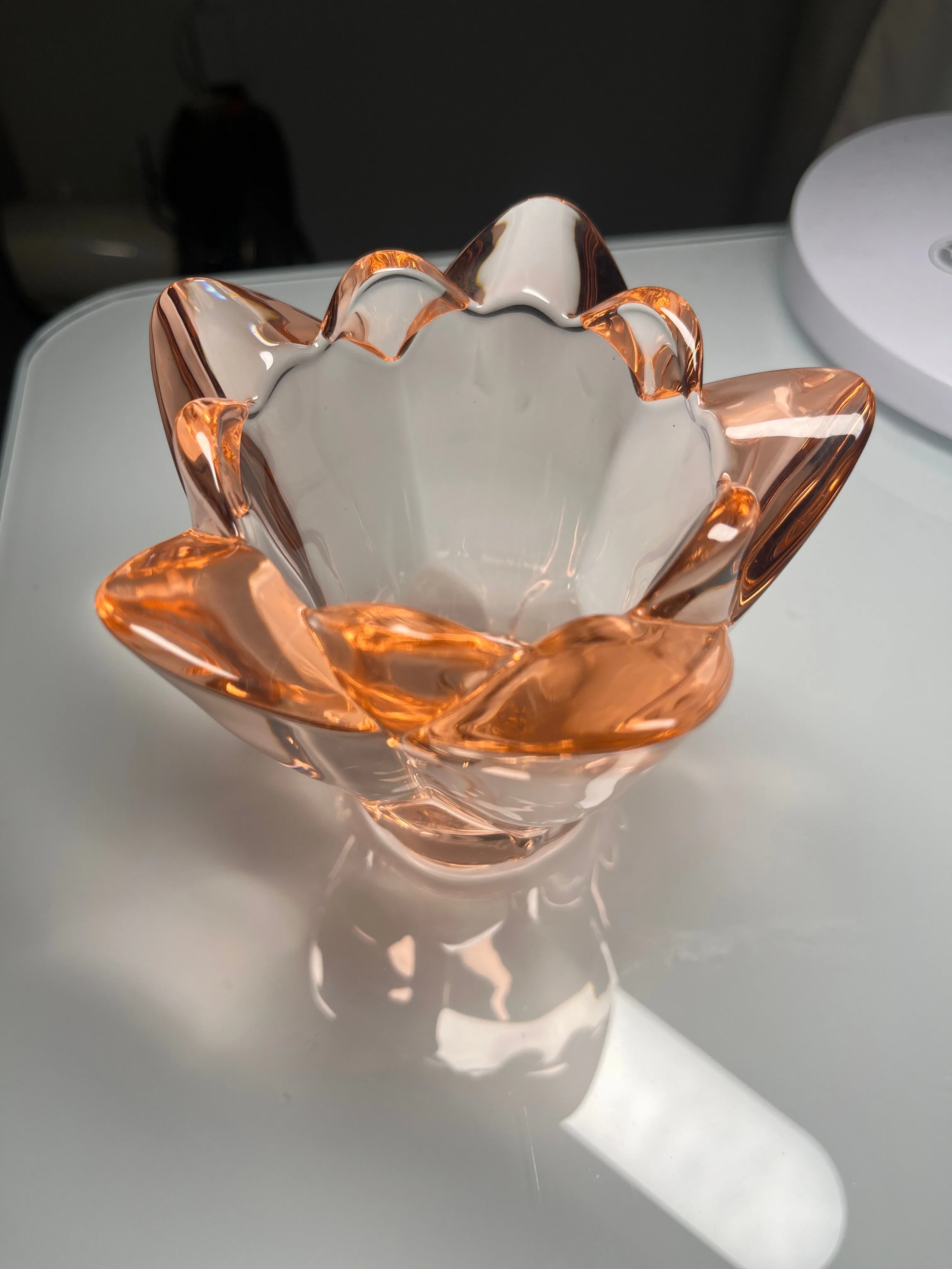 Homegaard Reflections Sunrise Candle Holder - Rose Colour image indicator(2)