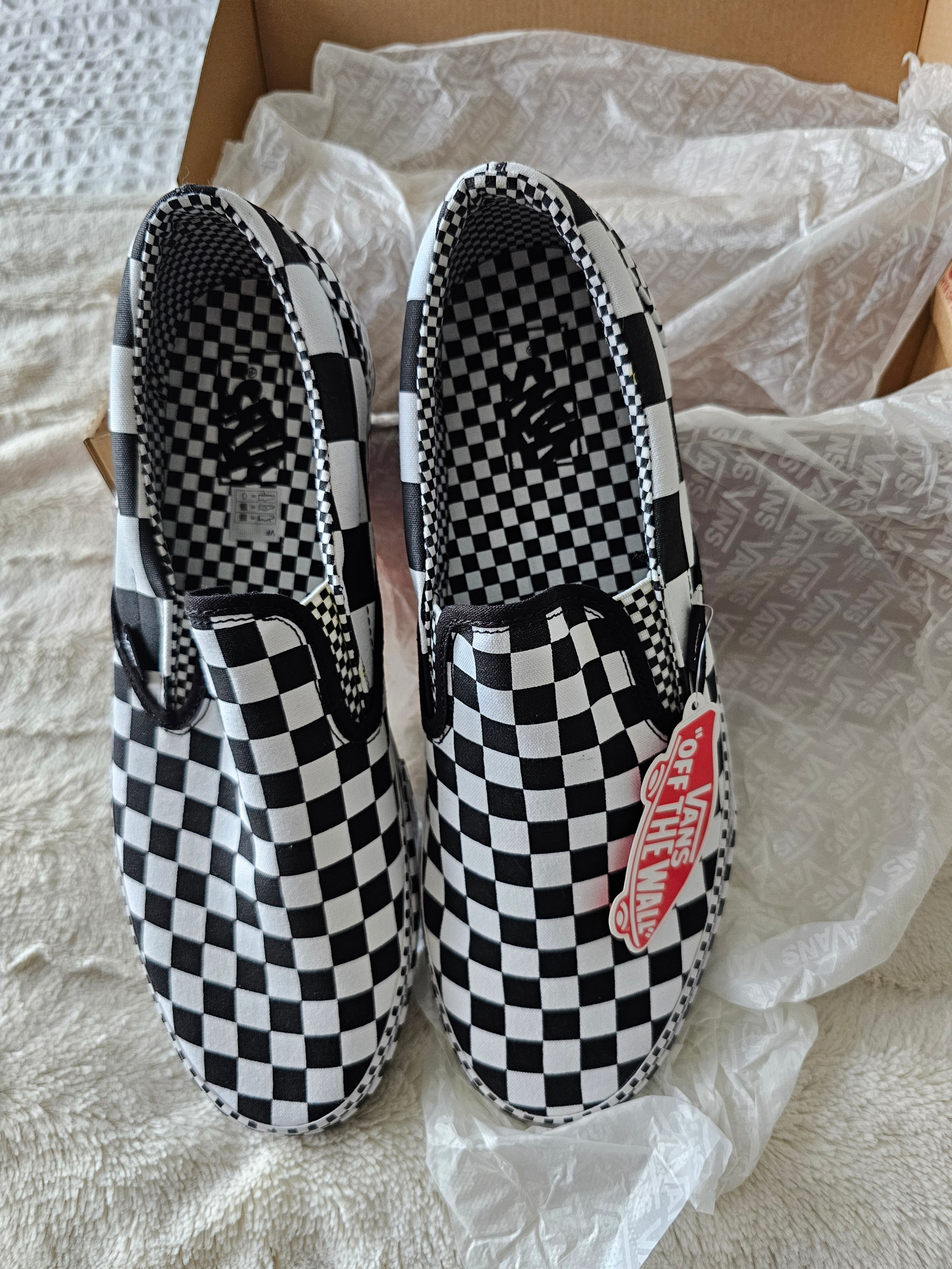 VANS-All Over Checkerboard-Slip-On-Skate Shoe - photo 2