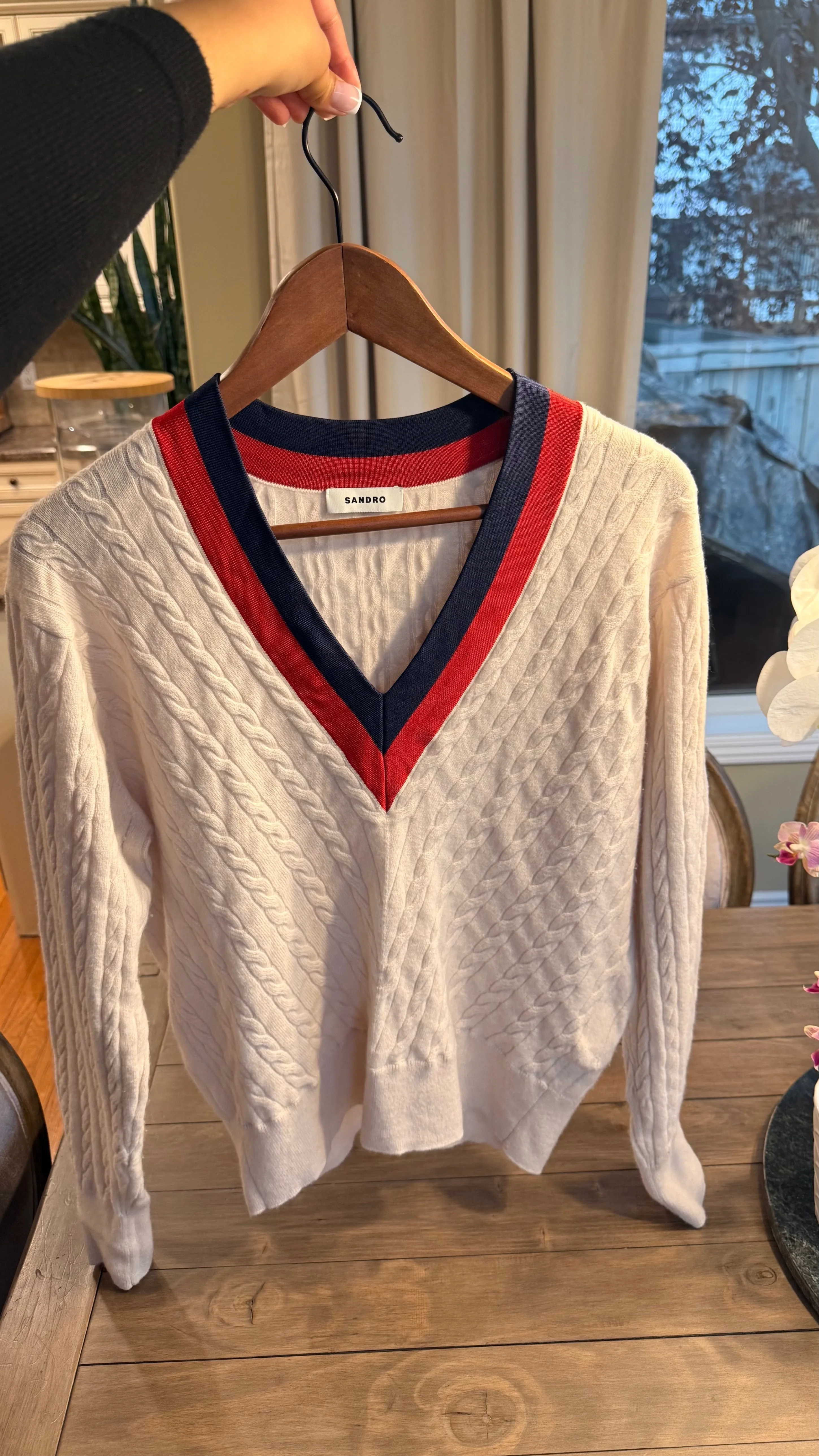 Sandro Paris Cable Knit Sweater image indicator(4)