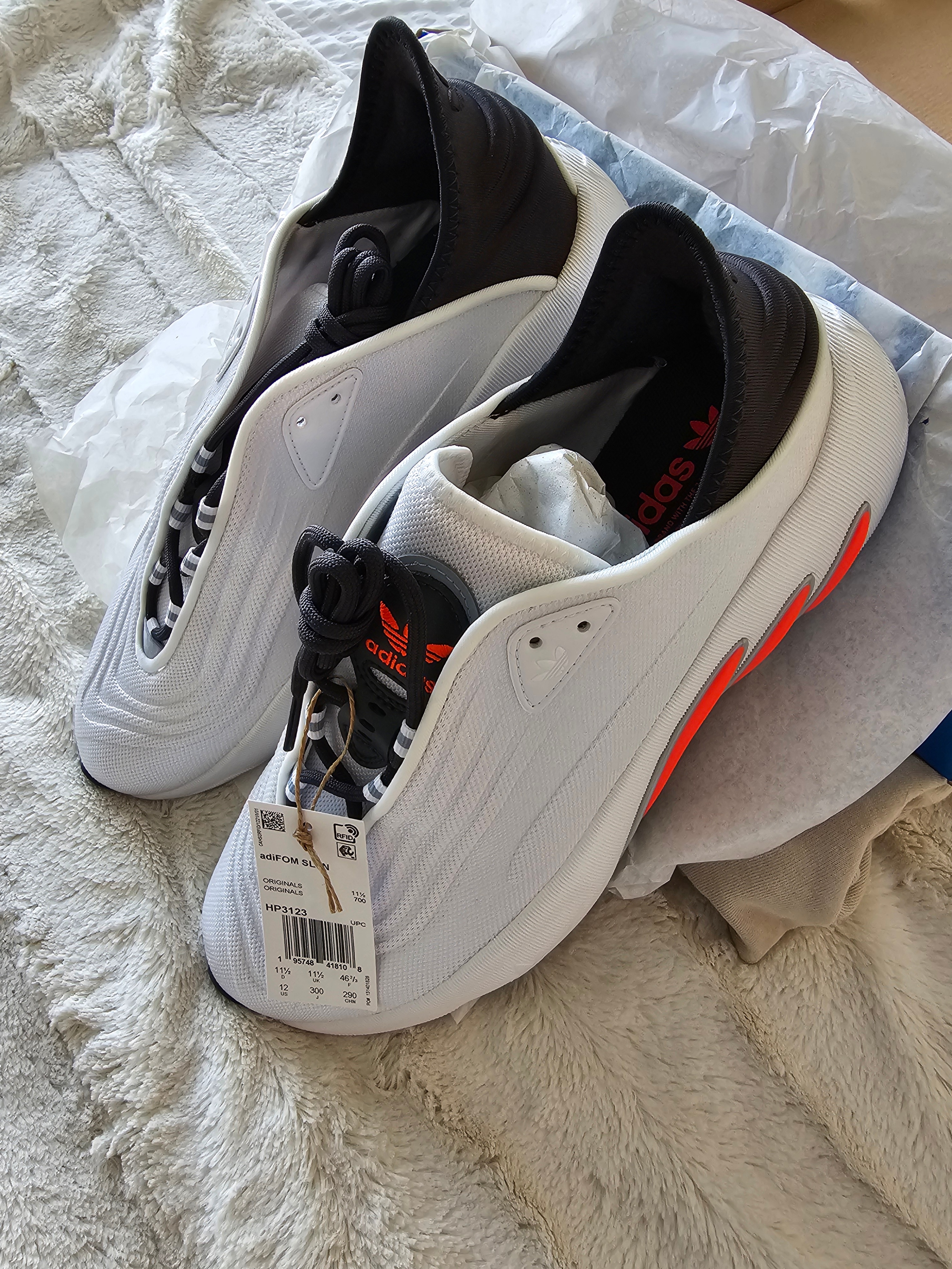 ADIDAS AdiFOM SLTN in White Men's "BRAND NEW"