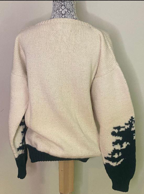 Vintage Shetland Wool Woman’s Pullover Sweater XL - photo 3
