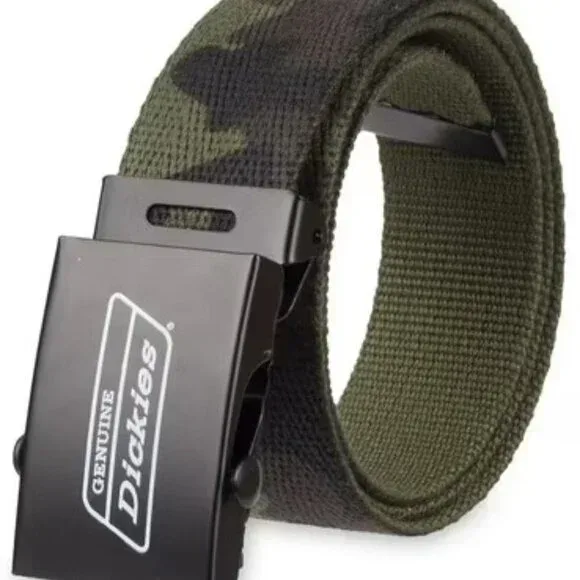 New Genuine Dickies Webbing Military Slide Belt thumbnail