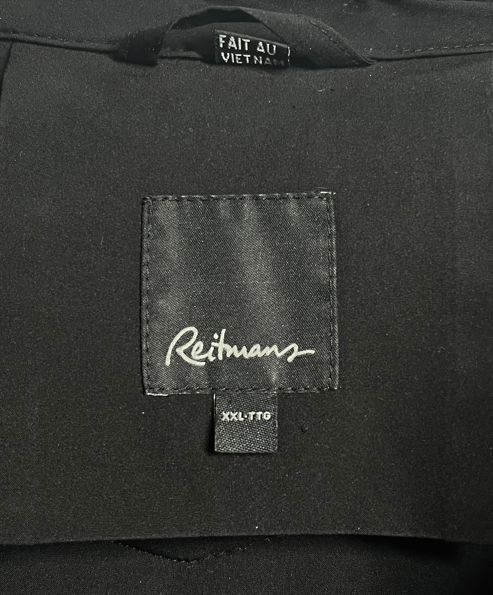 Reitmans Black Winter Coat with Faux Fur Trim (XXL) - photo 3