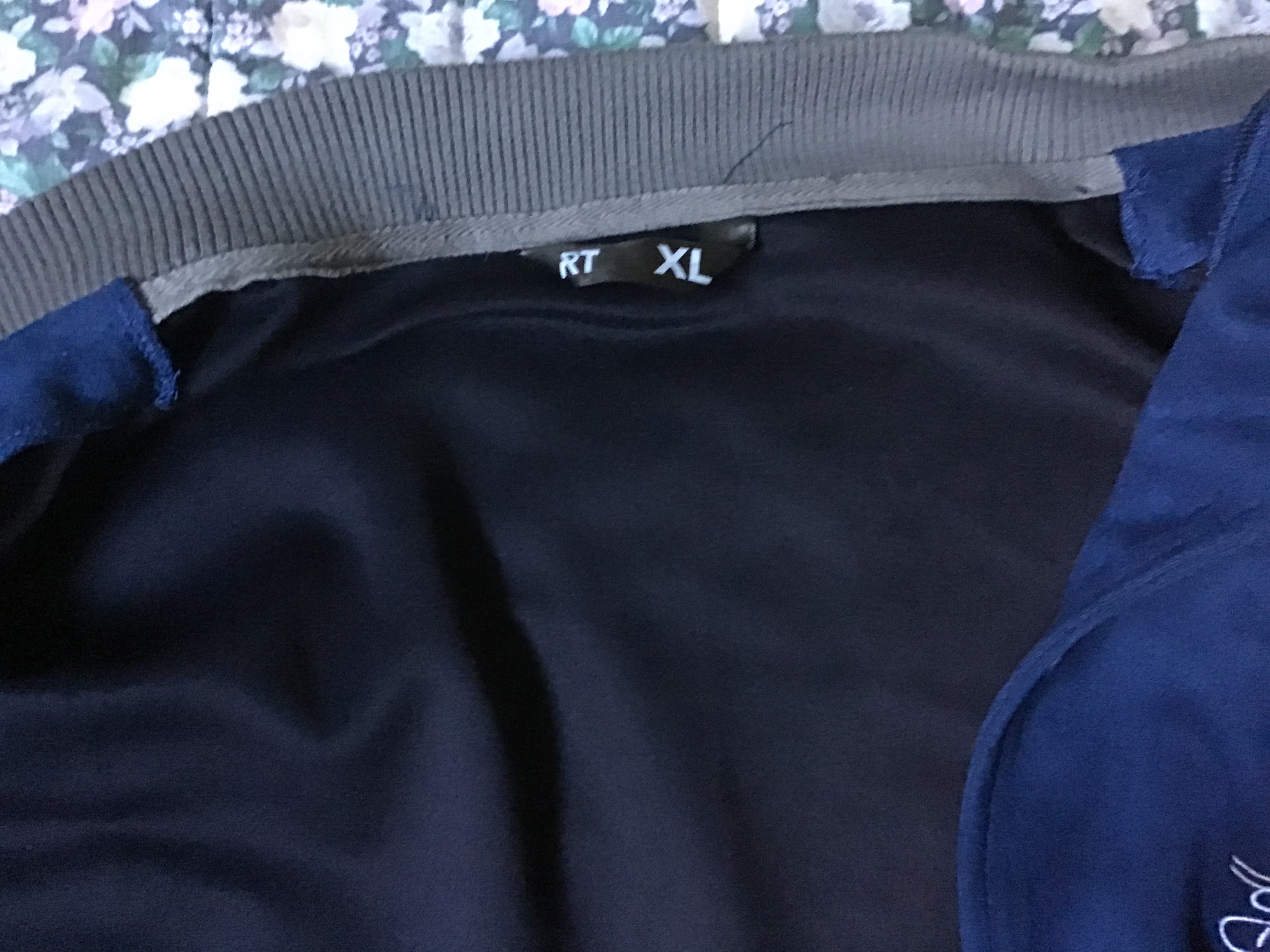 Varsity Dark Blue Hoodie - photo 3