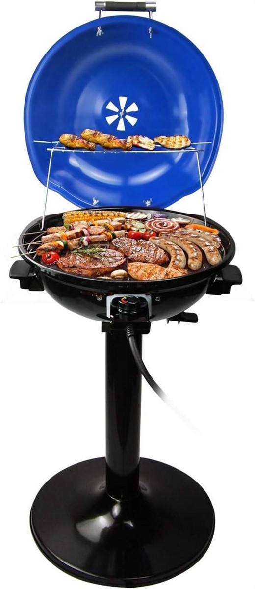 Techwood Electric BBQ Grill – 15-Serving Indoor/Outdoor, 1600W