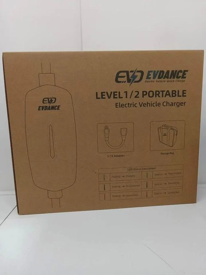 Portable Universal Electric Car Charger 25ft image indicator(2)