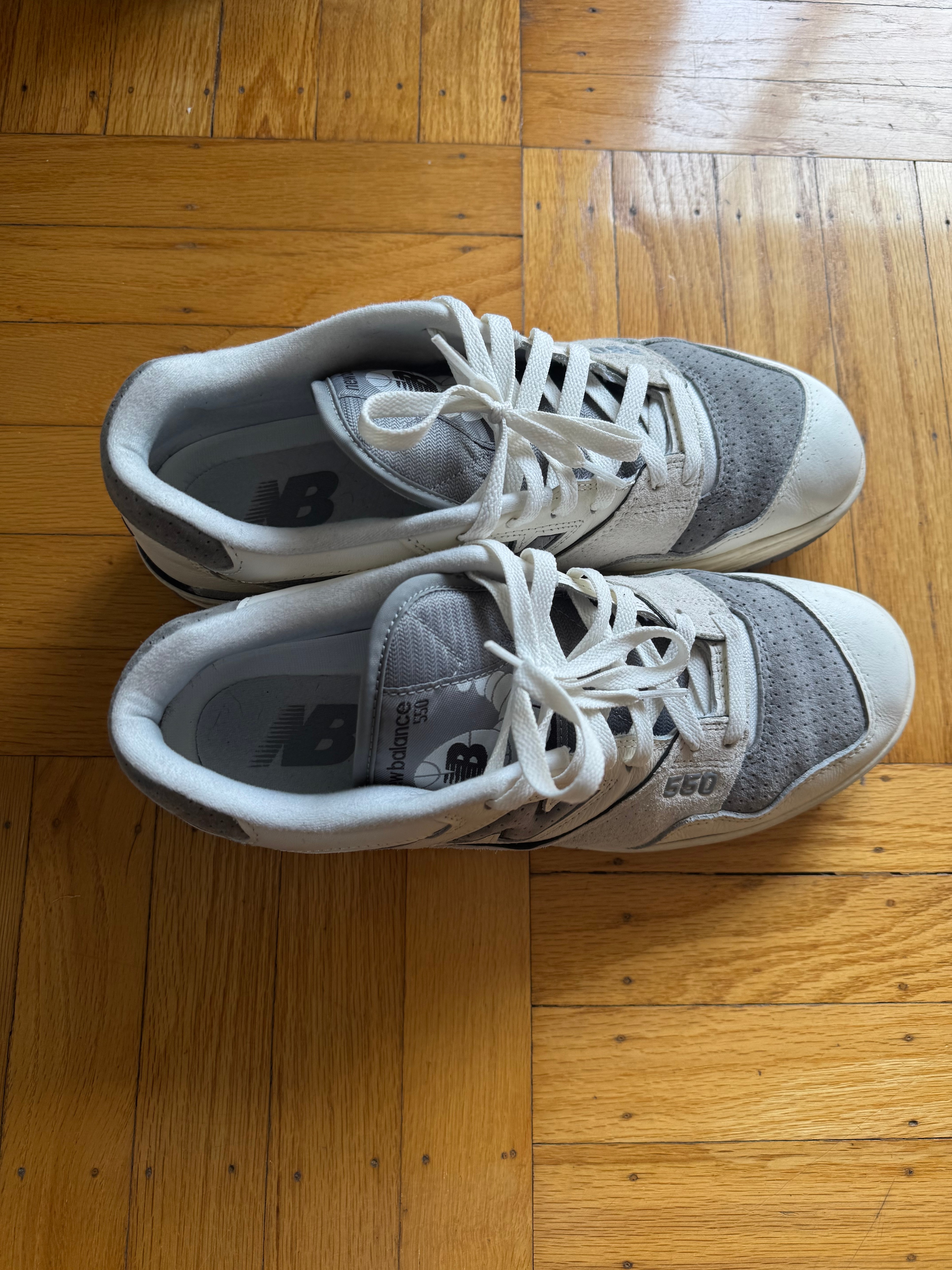 NEW BALANCE 550 - GREY/WHITE - photo 4