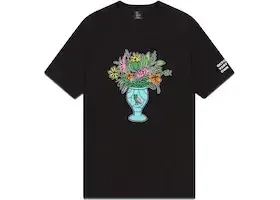 OVO Floral Vase Tee (FW21) Black - Size Extra Large & 2XL thumbnail