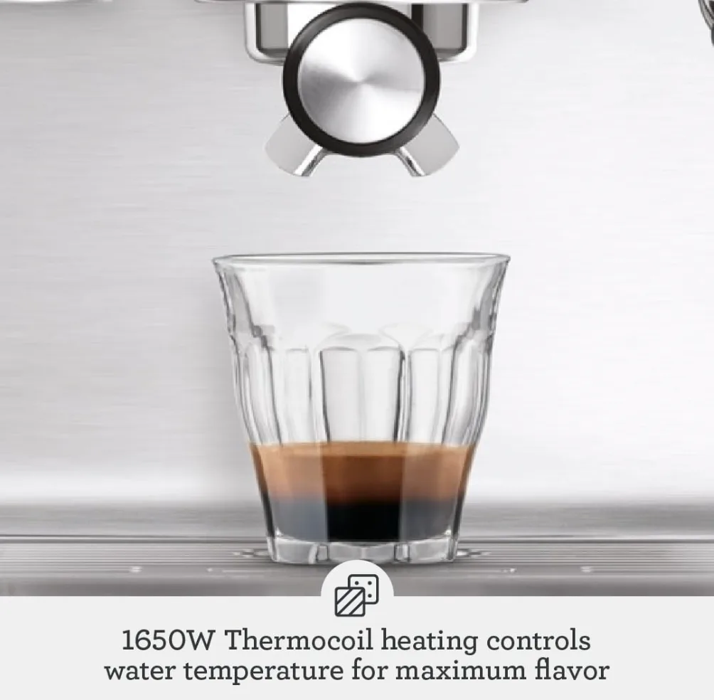 Breville Infuser Espresso Machine-Works Great-Water Tank Crack image indicator(7)