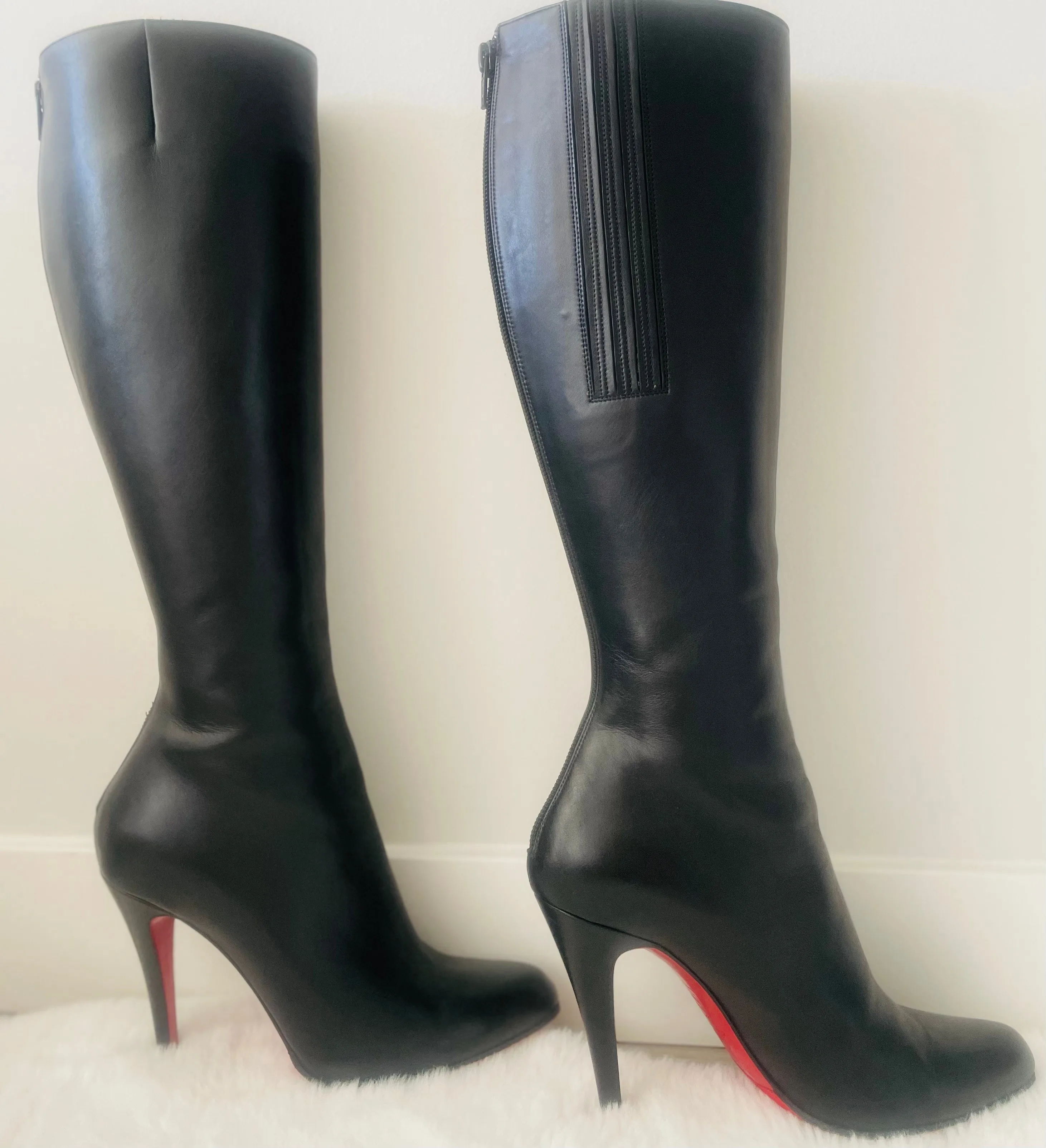 Christian Louboutin Kate Botta Boots, Black Calf -Size 36 C$1300 image indicator(4)