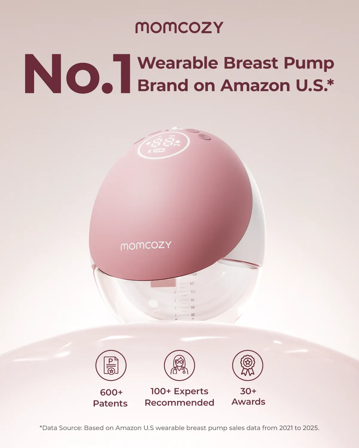 Momcozy Mobile Flow™ Hands-Free Breast Pump | M9 image indicator(5)