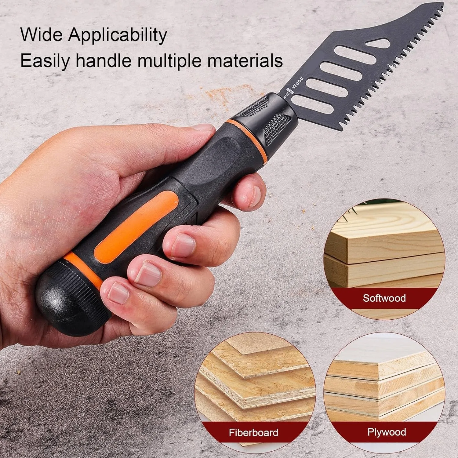 Flush Cutting Jigsaw, High Carbon Steel Blade image indicator(3)