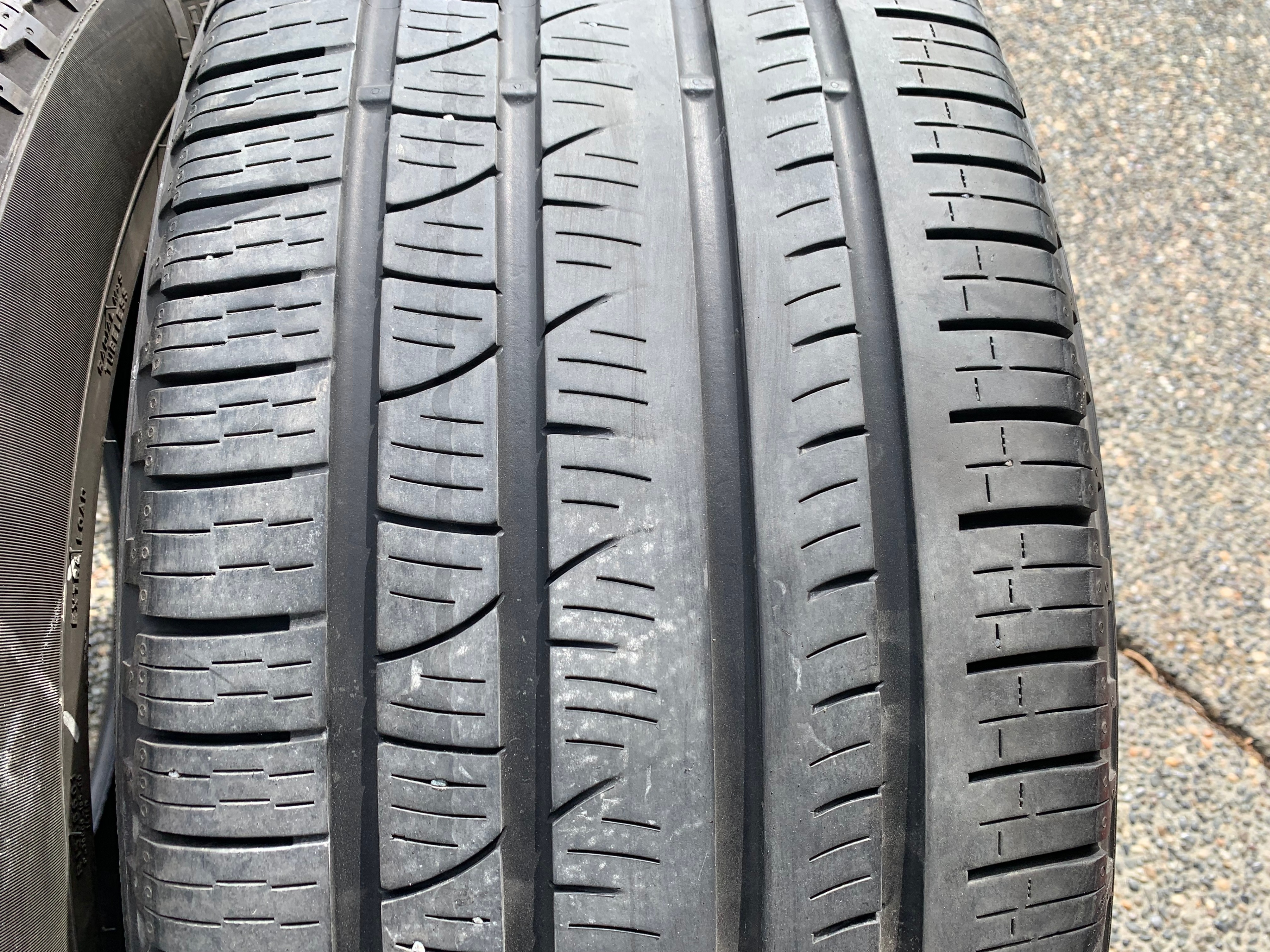 PAIR of 275/45/21 M+S Pirelli scorpion verde A/S LR w 60% tread - photo 3