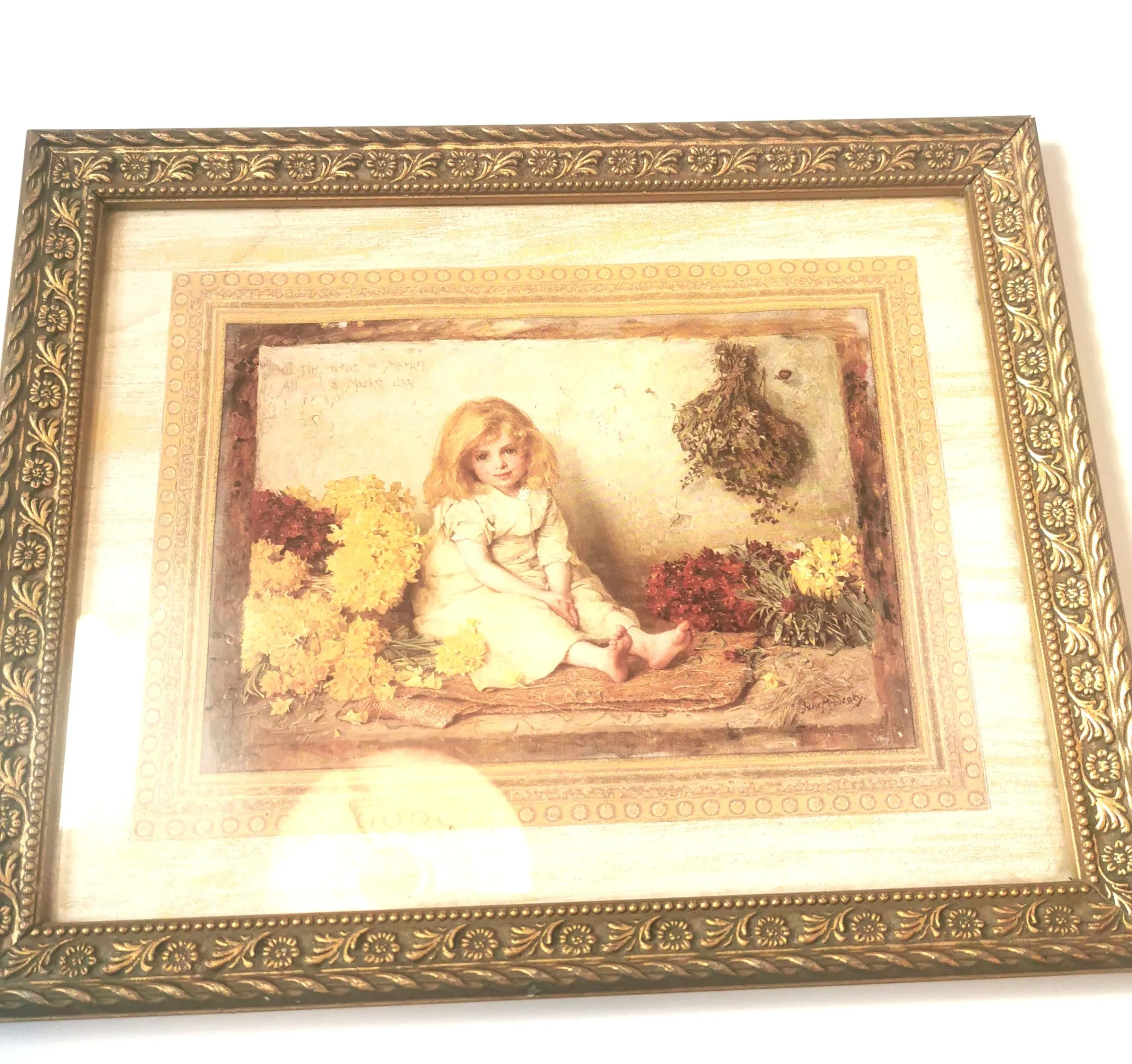 Antique Print "A Little Sunshine" by Jane Stuart McCreary image indicator(2)