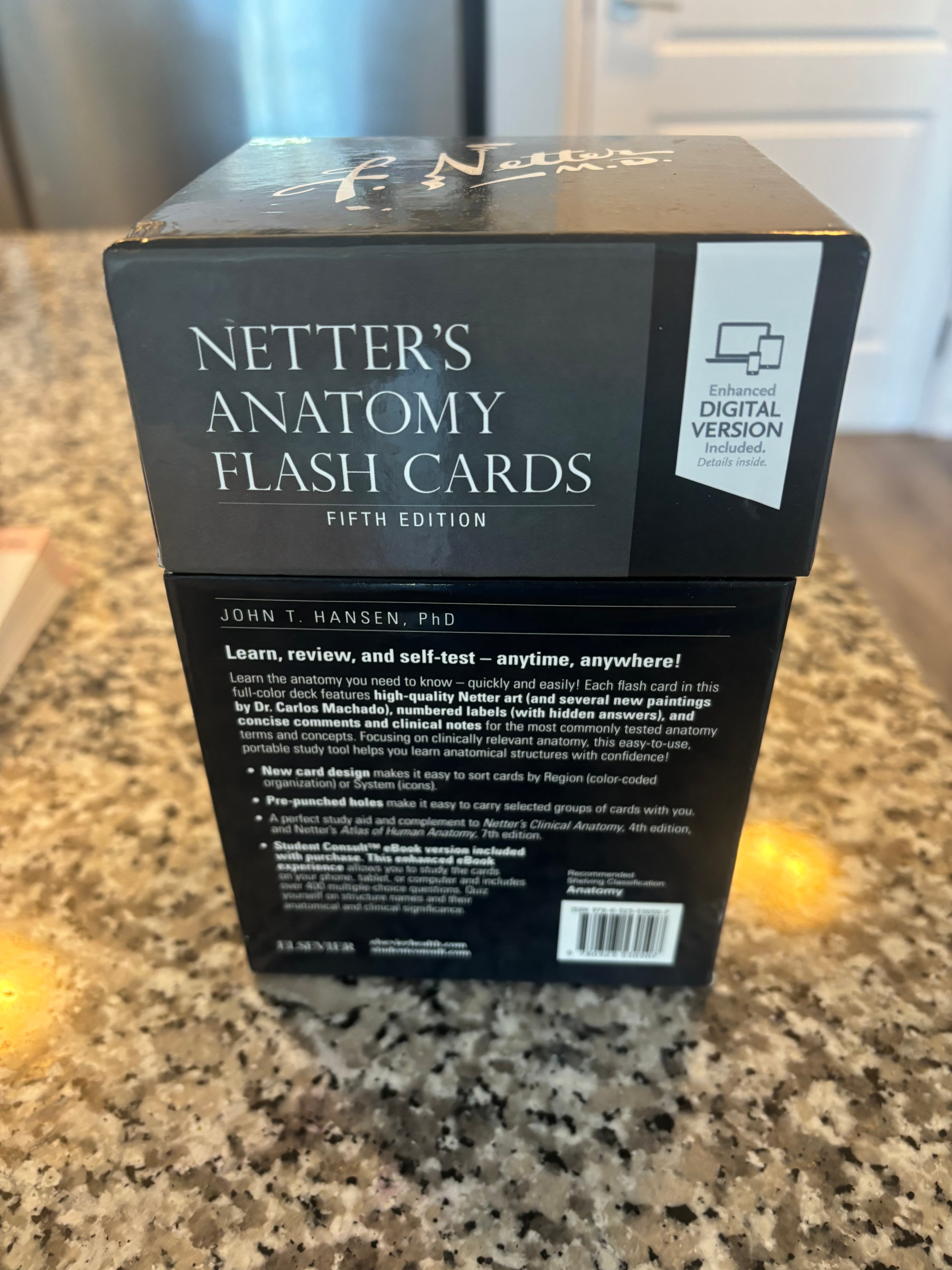 Netter’s Anatomy Flash Cards 5th Edition (Hansen) Complete Set - photo 4