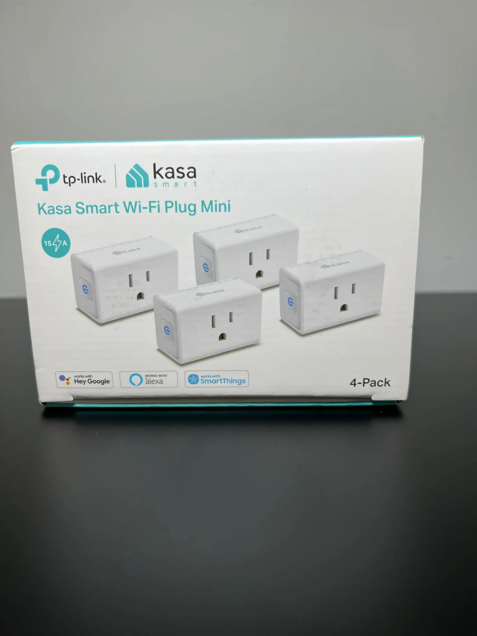 Kasa Smart Plug Mini 15A, Smart Home Wi-Fi Outlet, 2.4G thumbnail