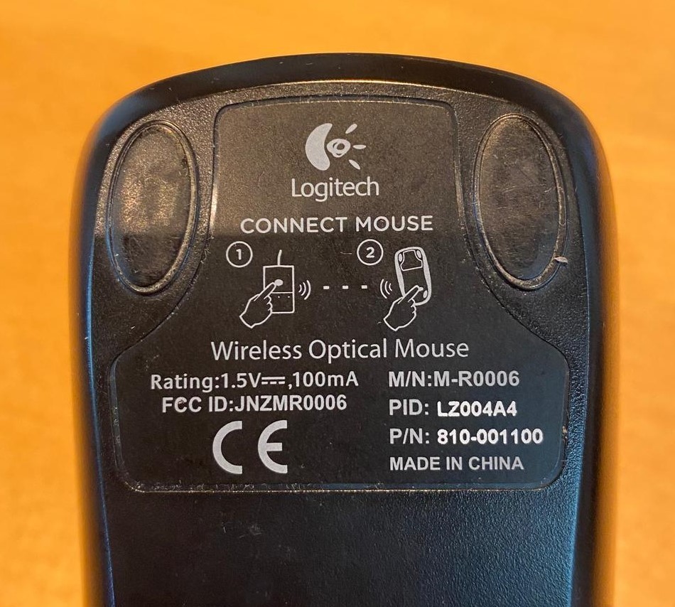 Logitech wireless mouse with Receiver (M-R0006) - photo 2