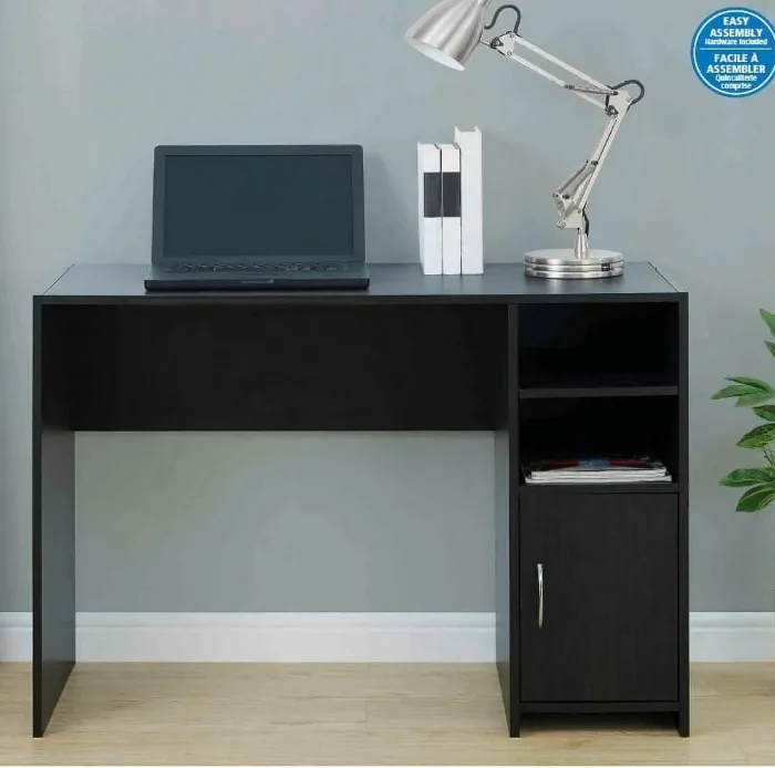 HOME OFFICE FUNITURE, COMPUTER DESK - ESPRESSO FINISH thumbnail