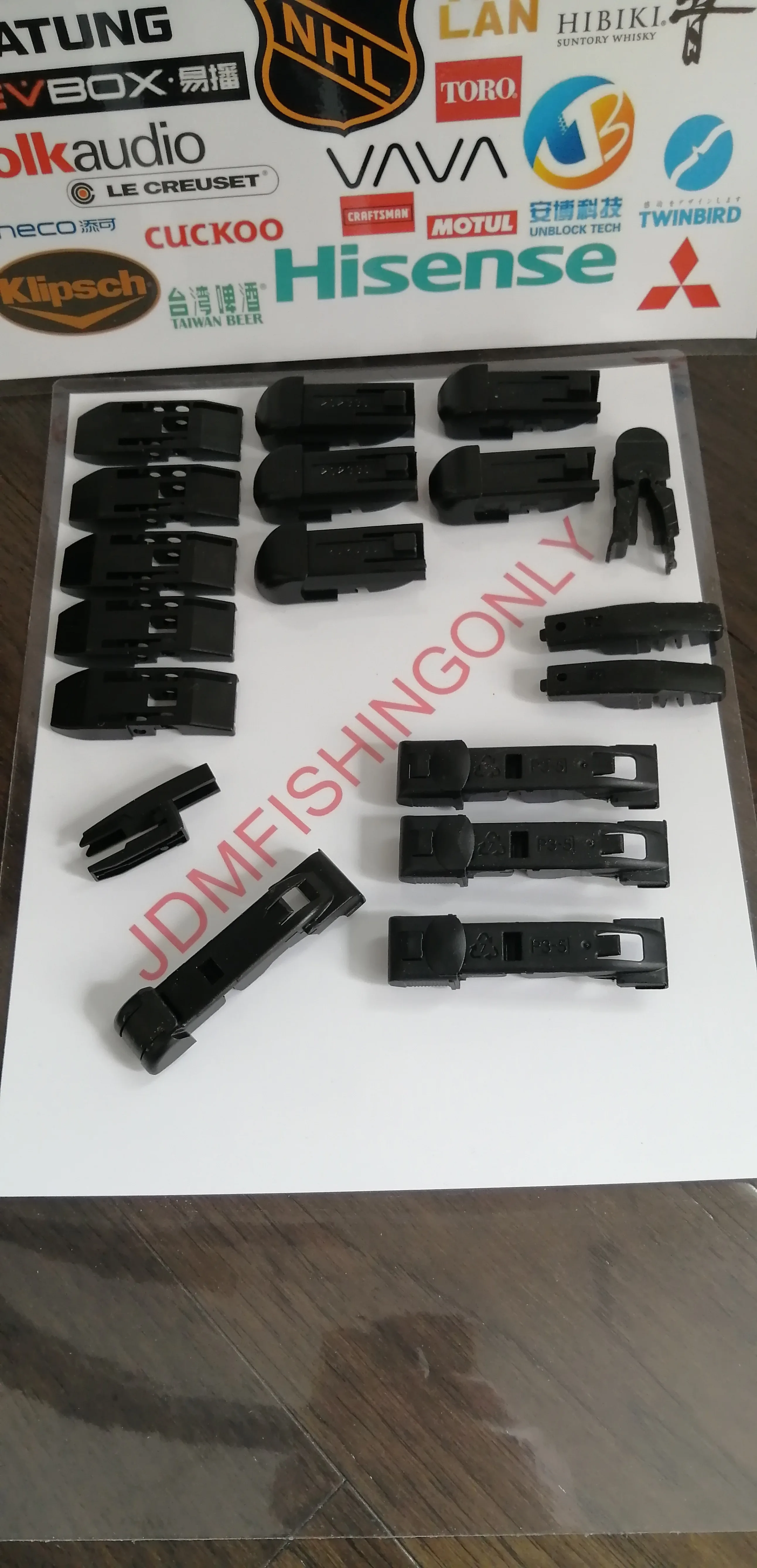 Various Different Sizes Wiper Blade Adapters (as pictured) thumbnail