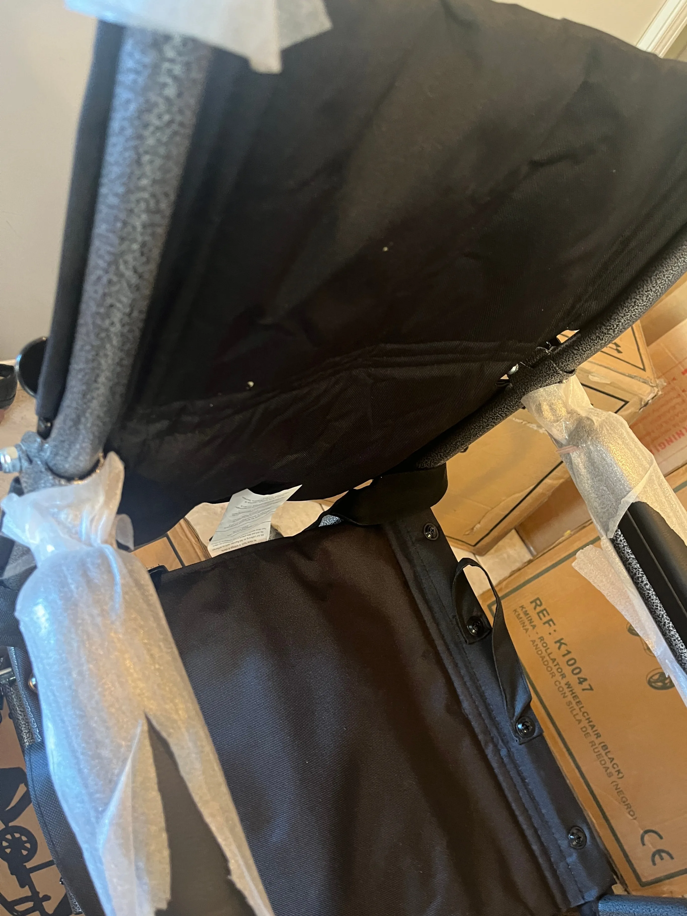 Foldable Transport Wheelchair for Seniors 15" Narrow Seat image indicator(9)