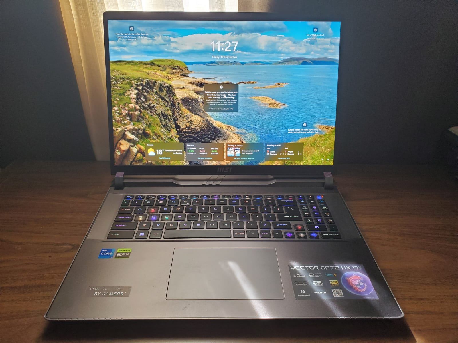 MSI GP78 RTX 4080 Laptop