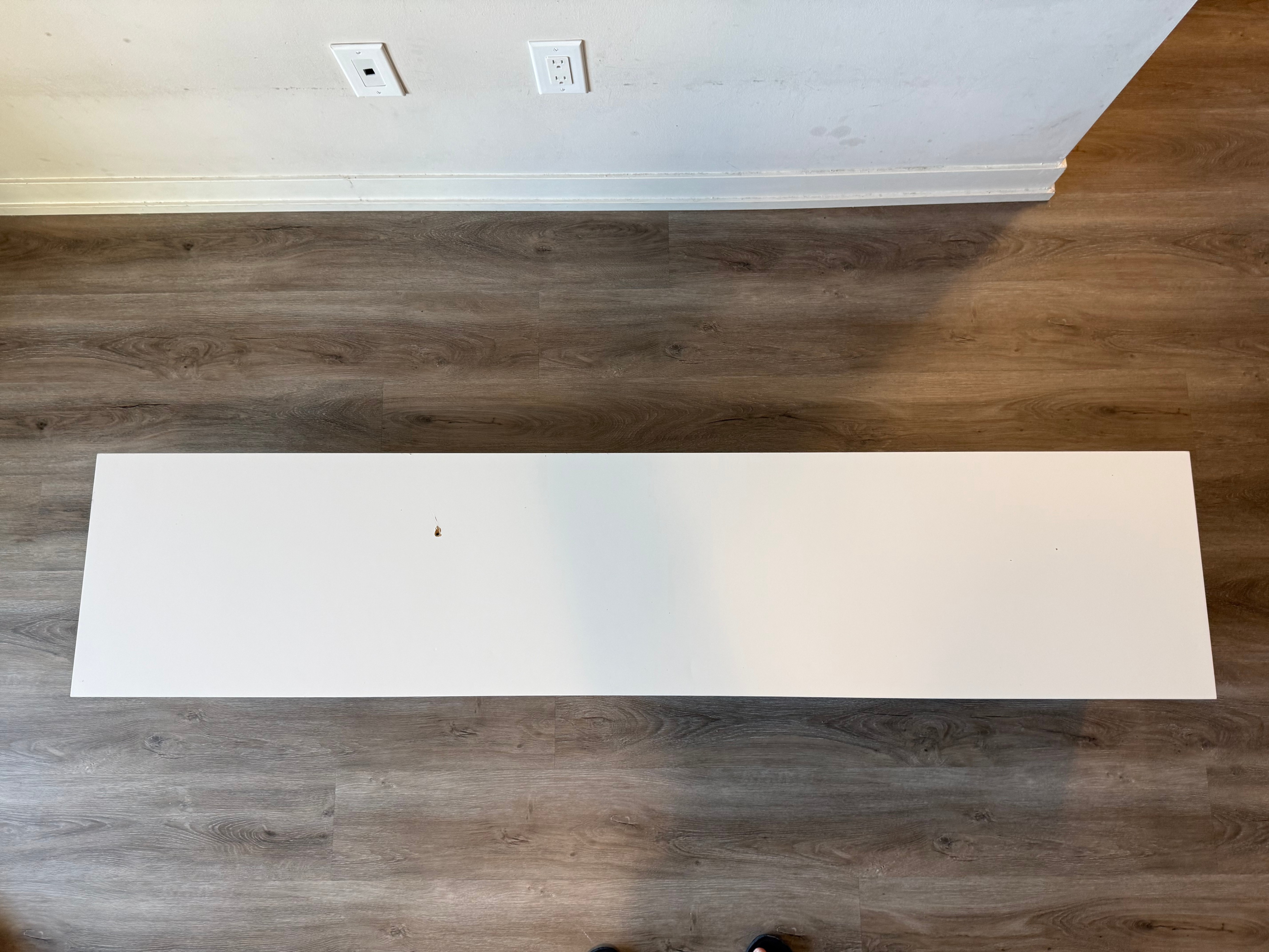 IKEA LACK TV Bench - White - 63" Wide - Excellent Condition - photo 3