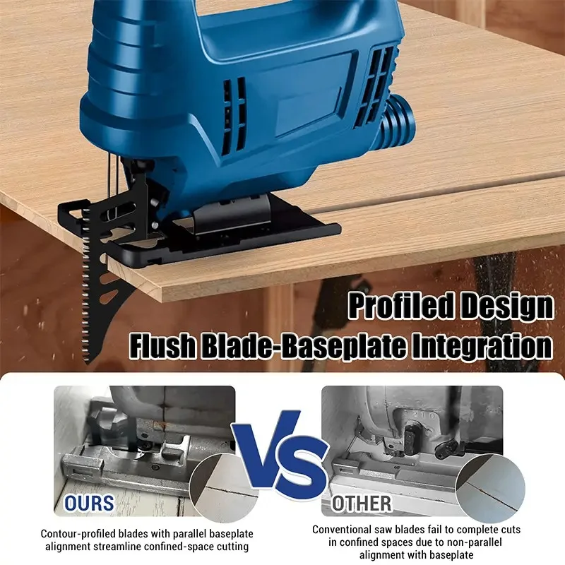 Flush Cutting Jigsaw, High Carbon Steel Blade image indicator(2)
