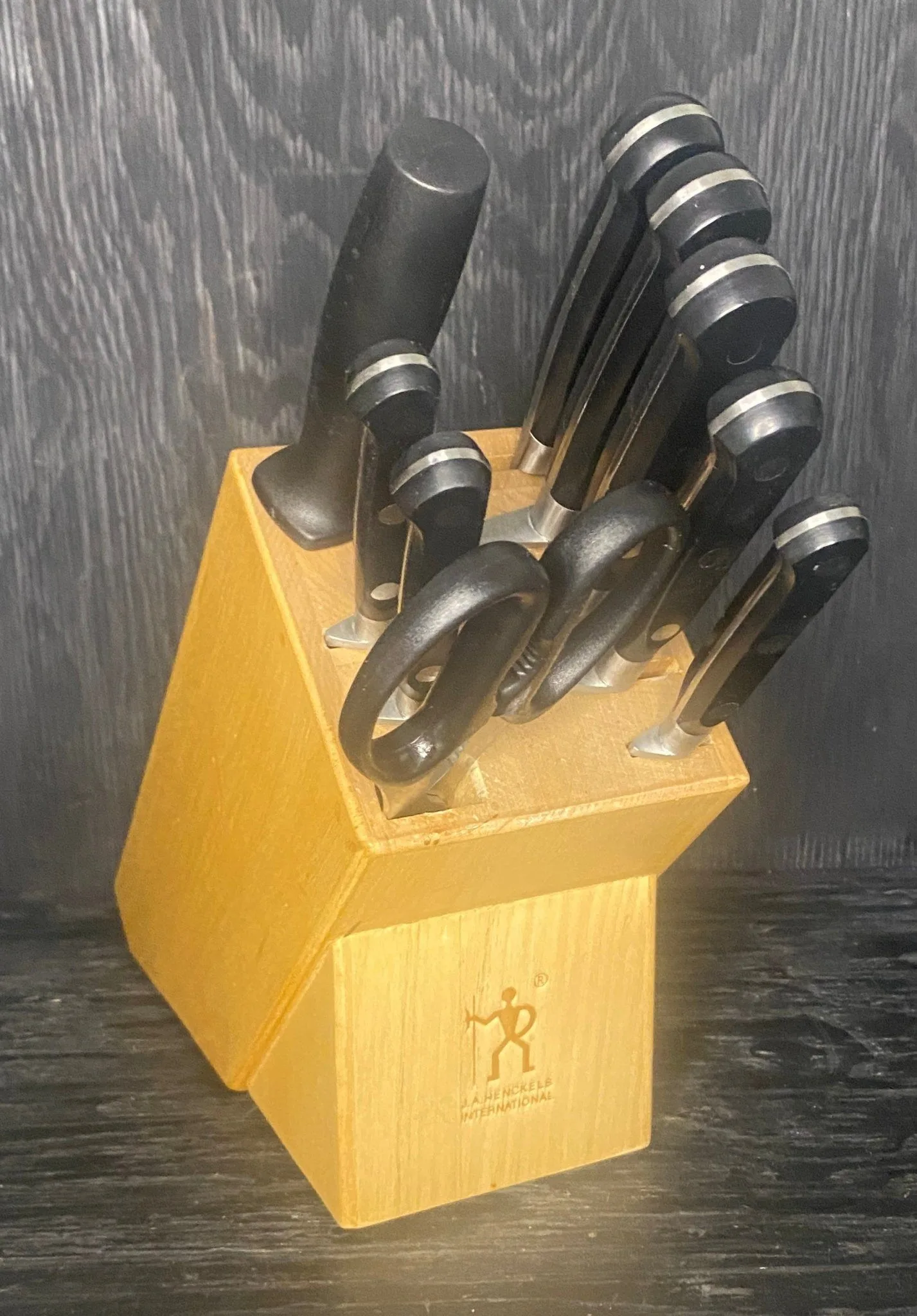 J.A. Henckels 10 Piece Chef Knife Set with Block thumbnail