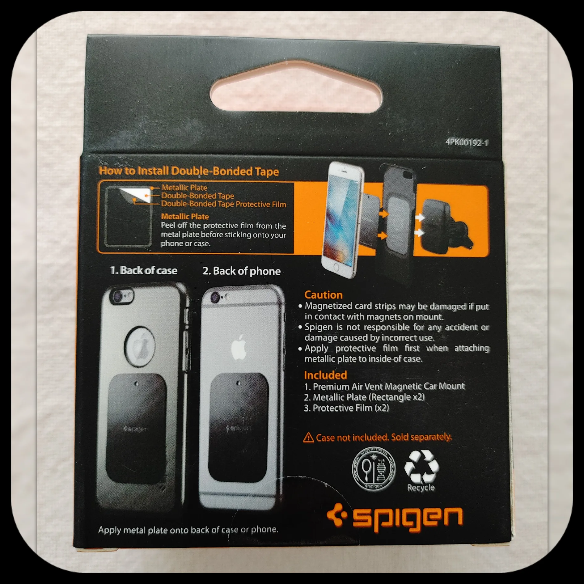 SPIGEN || Air Vent Magnetic Car Mount A201 image indicator(4)