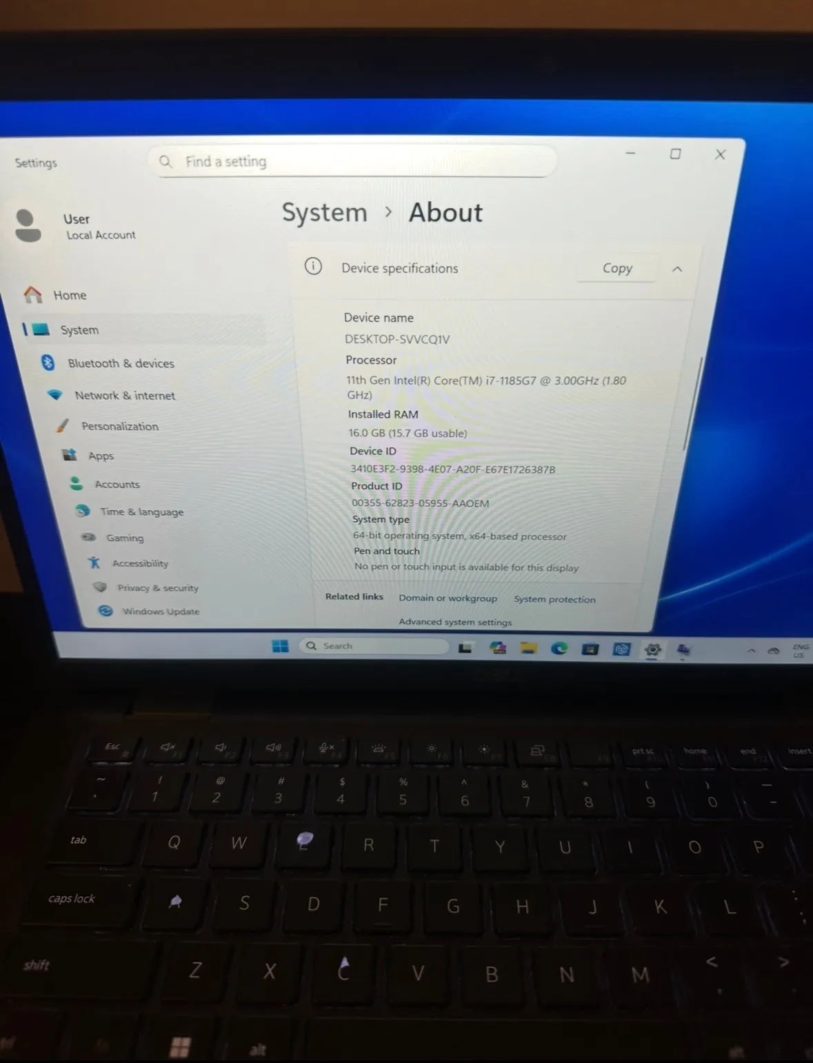 Dell Latitude 7420 Lapetop – i7 / 16GB RAM / 512GB SSD image indicator(9)