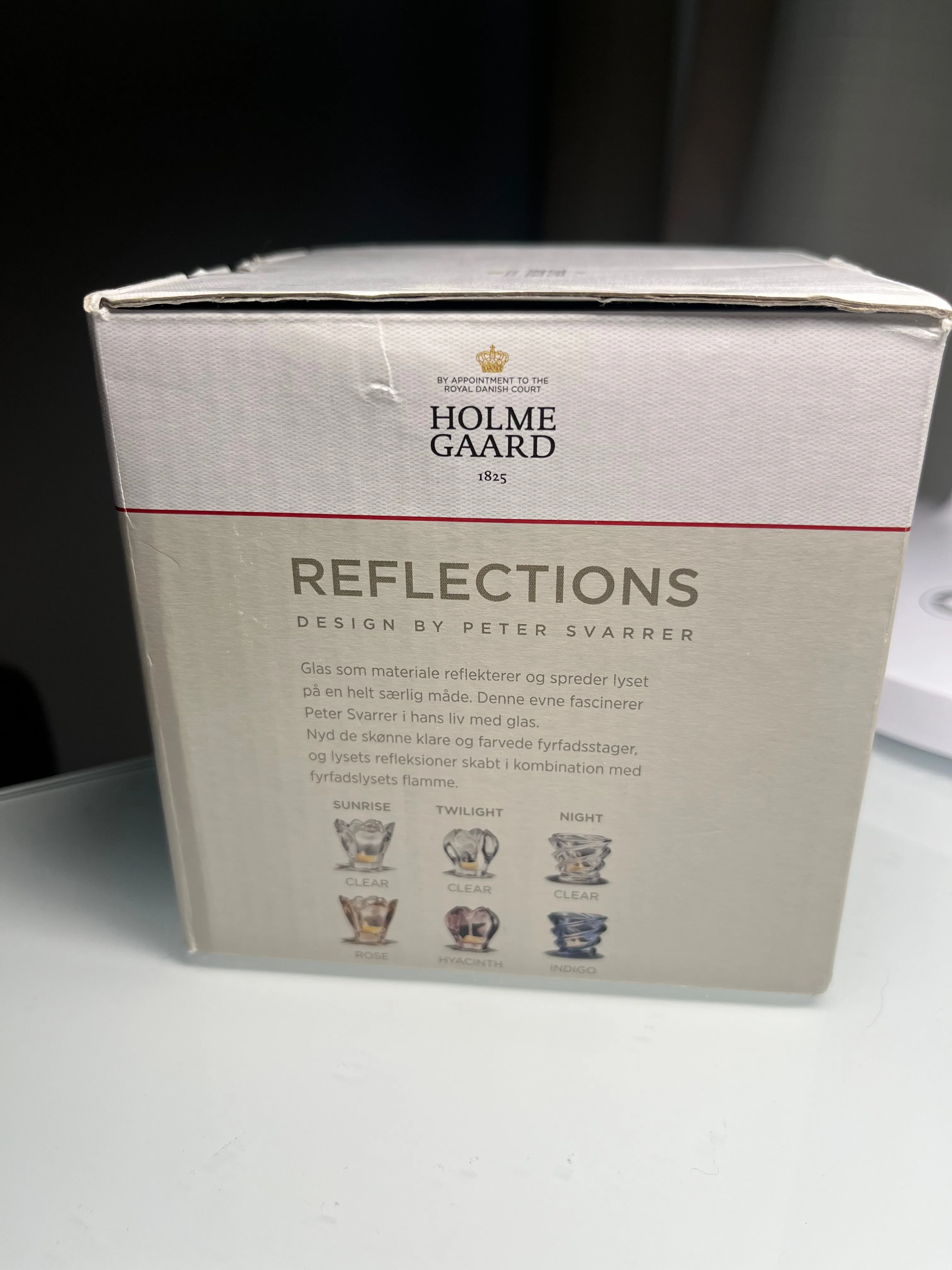 Homegaard Reflections Sunrise Candle Holder - Rose Colour image indicator(5)