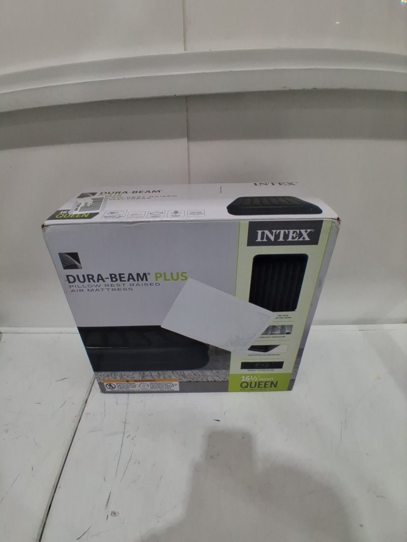 Intex Dura‑Beam Plus Queen Air Mattress w/ Built in Pump - photo 2