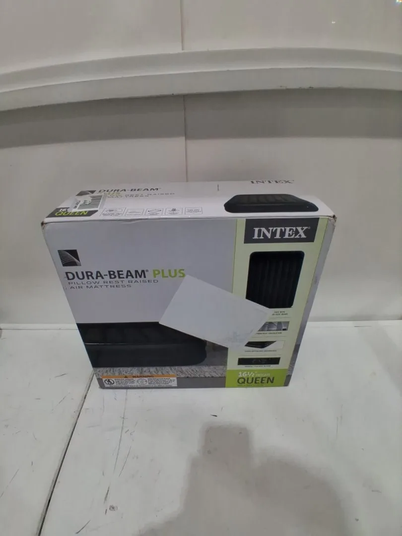 Intex Dura‑Beam Plus Queen Air Mattress w/ Built in Pump image indicator(2)