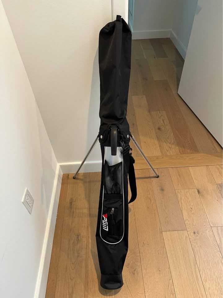 PGM Sunday Golf Bag (Lightweight Golf Bag with Stand and Strap)