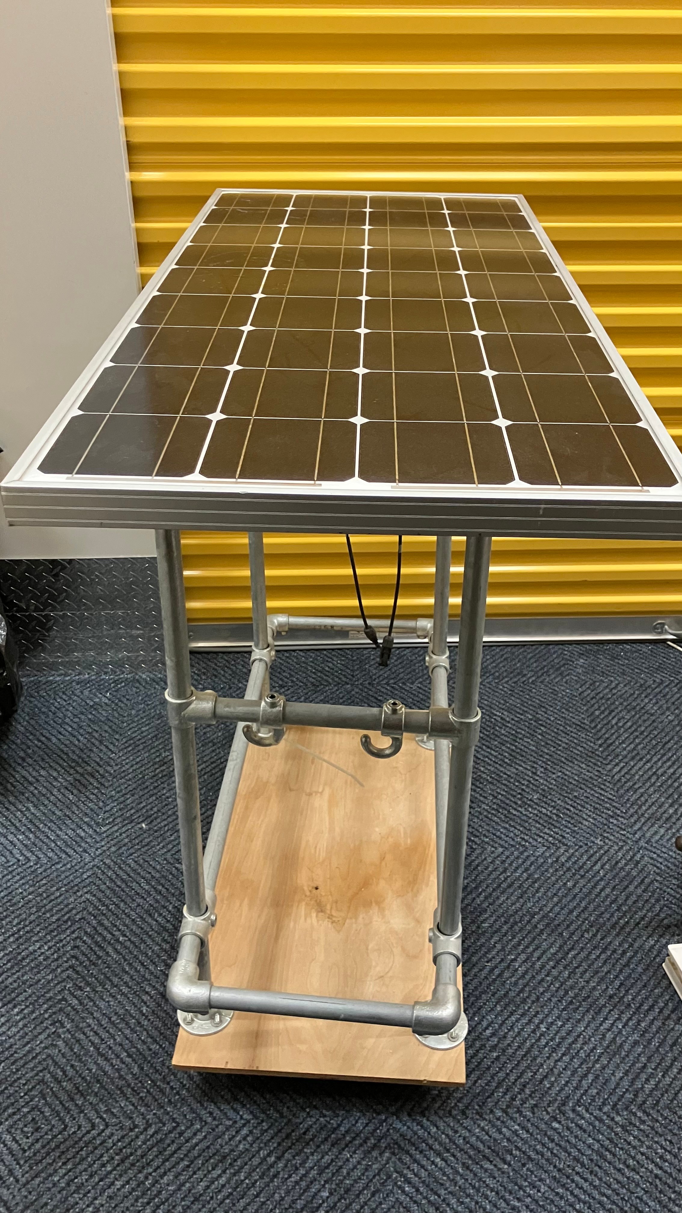 Solar Panel Kitchen Cart