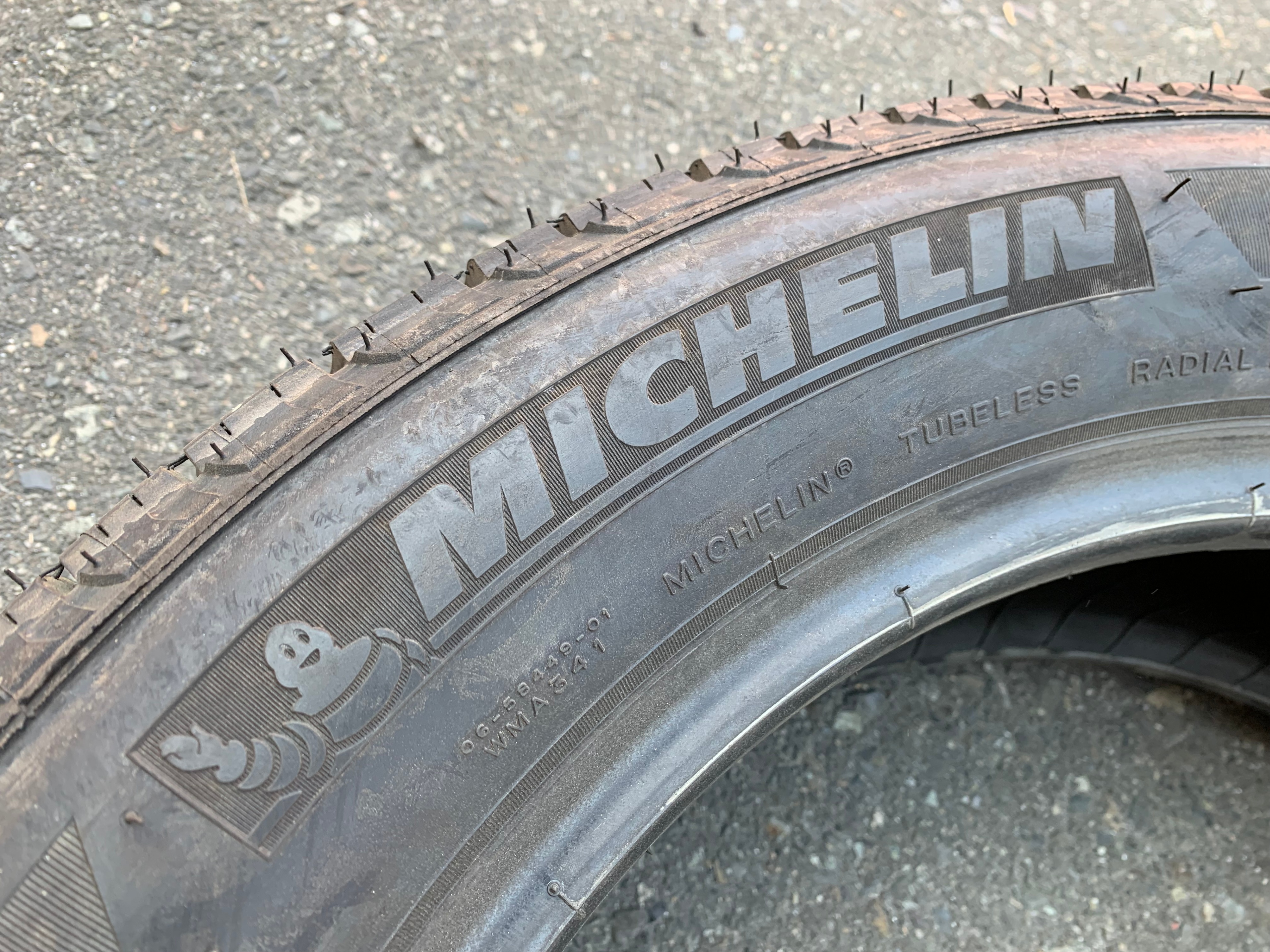 1 x single 235/55/18 99T M+S Michelin latitude tour Like New - photo 5