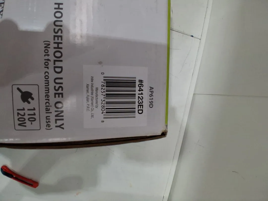 Intex Dura‑Beam Plus Queen Air Mattress w/ Built in Pump image indicator(4)