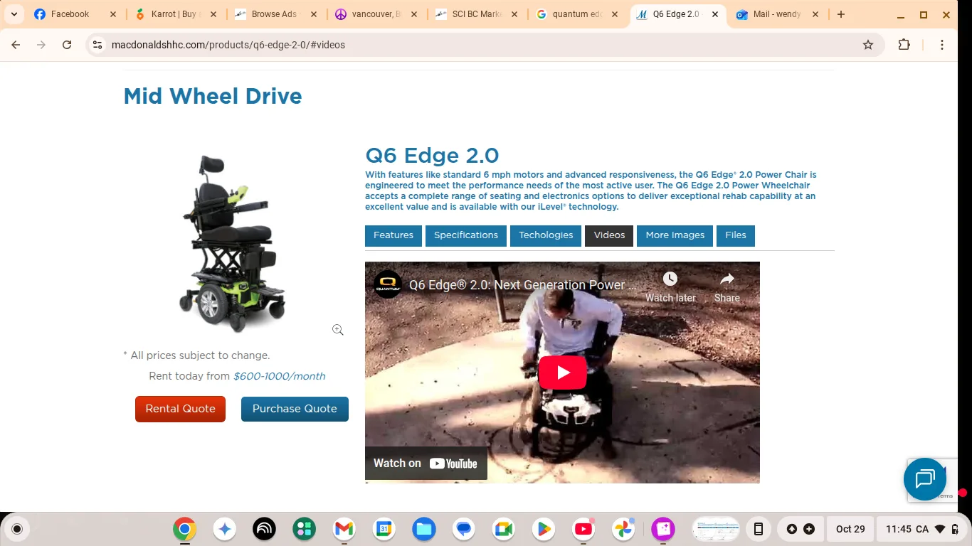 Wheelchair QUANTUM Q6 EDGE 2 image indicator(7)