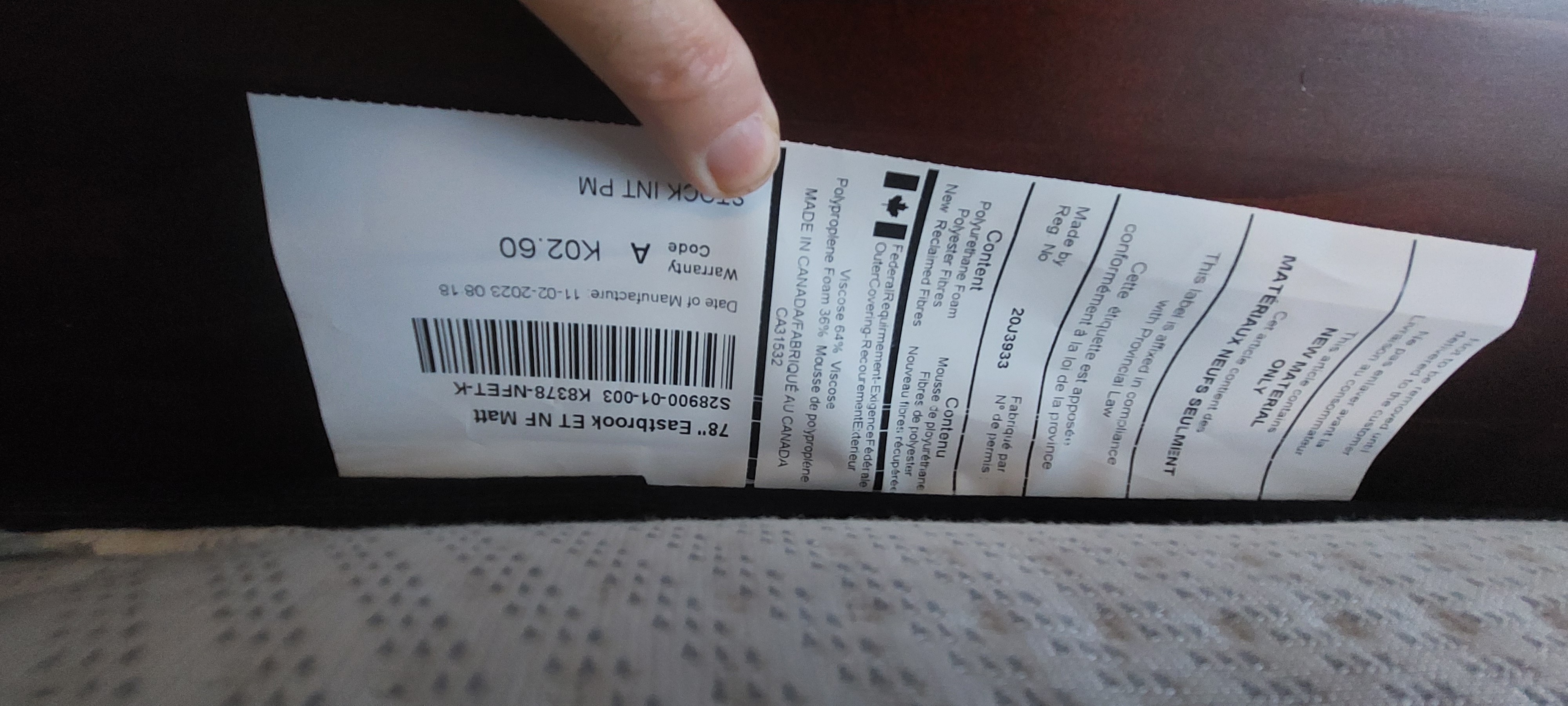 King Size Kingsdown Mattress, 80% off purchase price - photo 3
