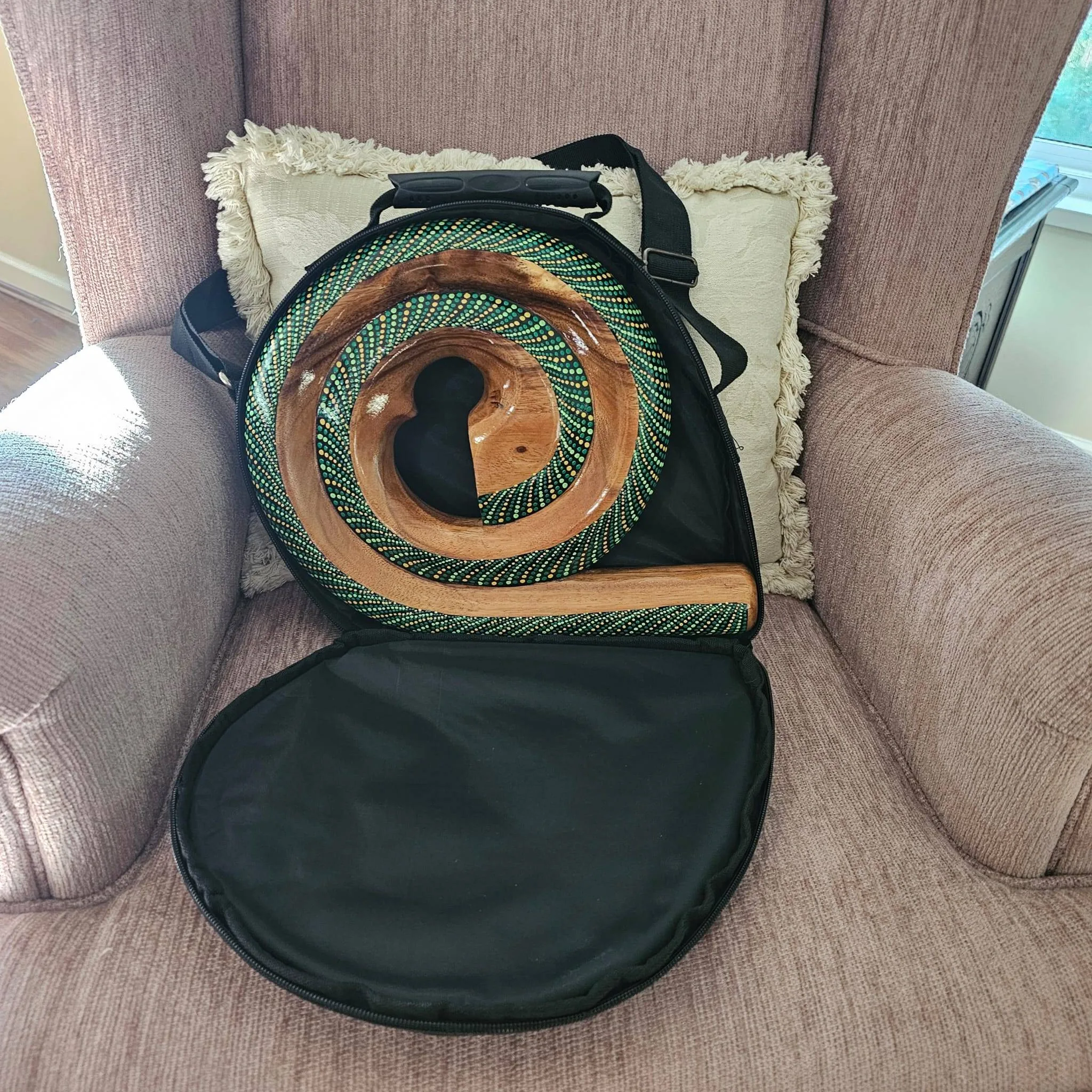 Spiral Travel Didgeridoo Instrument image indicator(4)