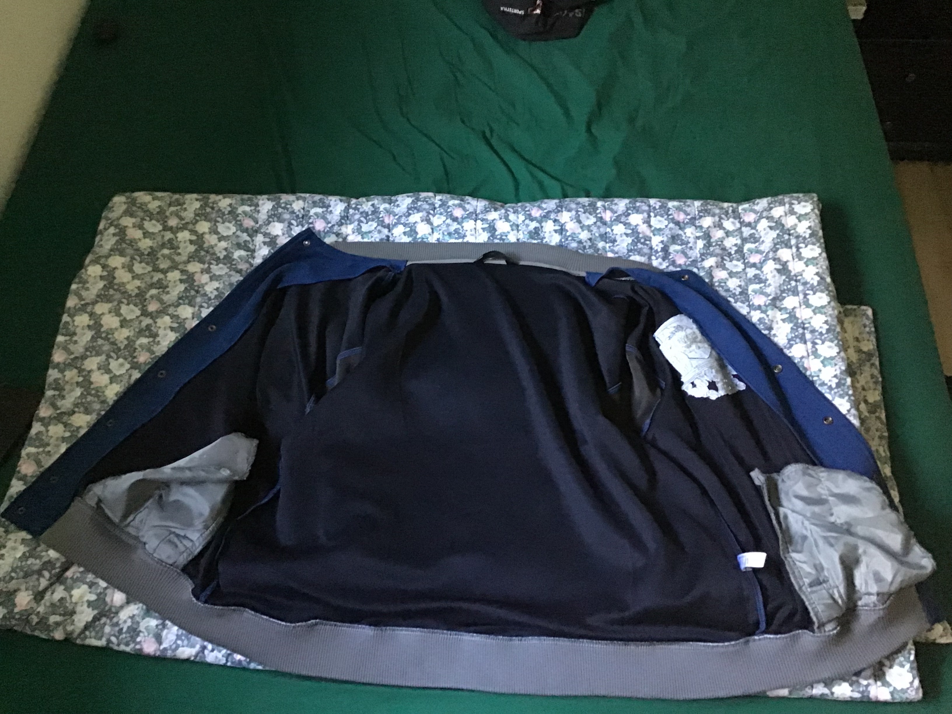 Varsity Dark Blue Hoodie - photo 5
