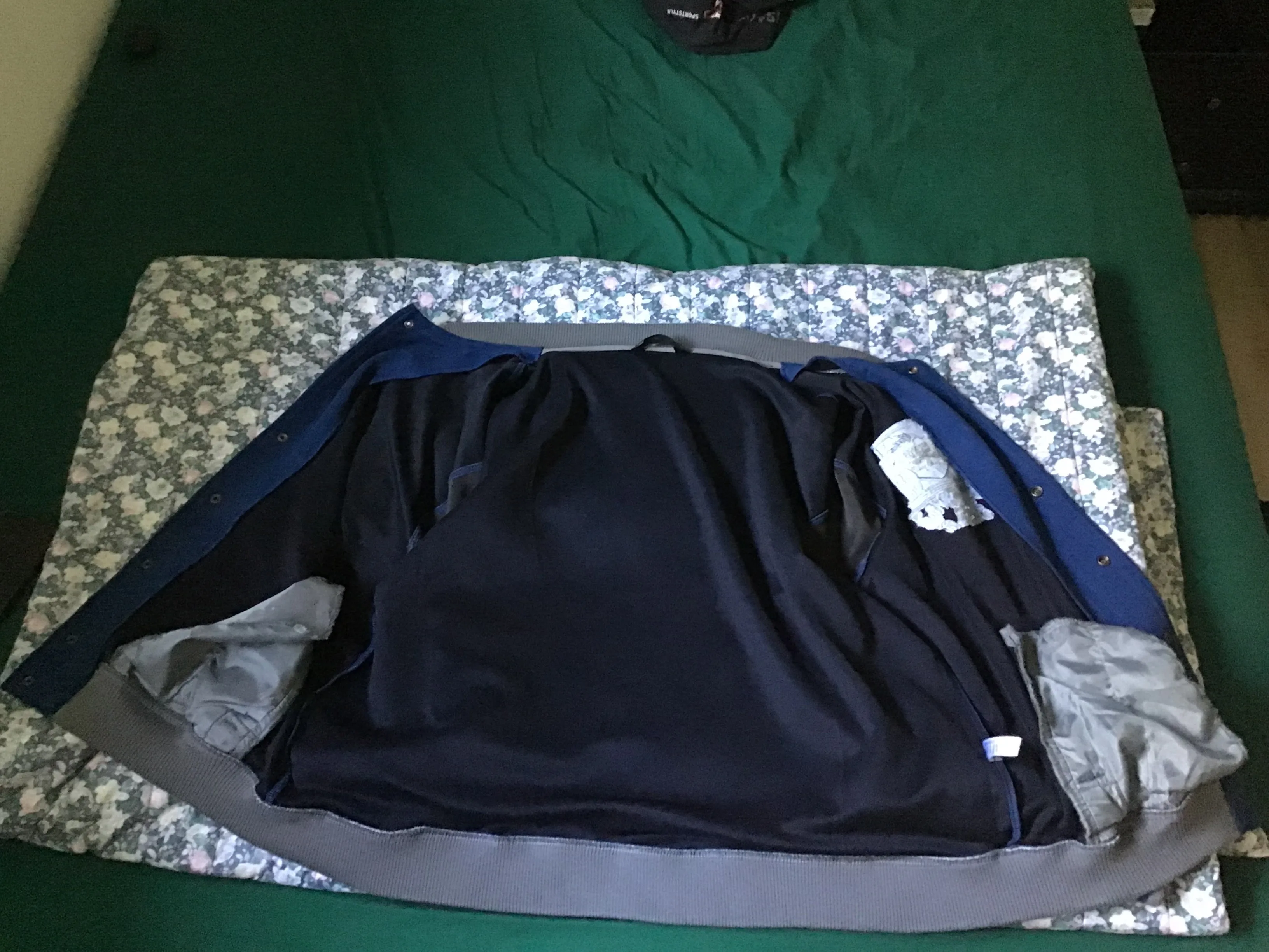 Varsity Dark Blue Hoodie image indicator(5)