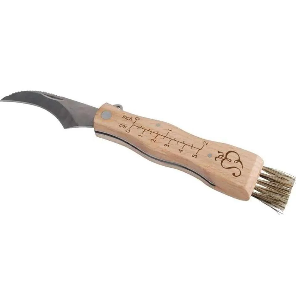 Pro Mushroom Foraging/Hunting Brush & Knife Tool image indicator(4)