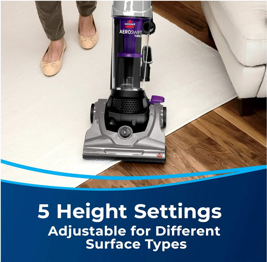 BISSELL AeroSwift Turbo Upright Vacuum — Bagless, Works Great image indicator(10)
