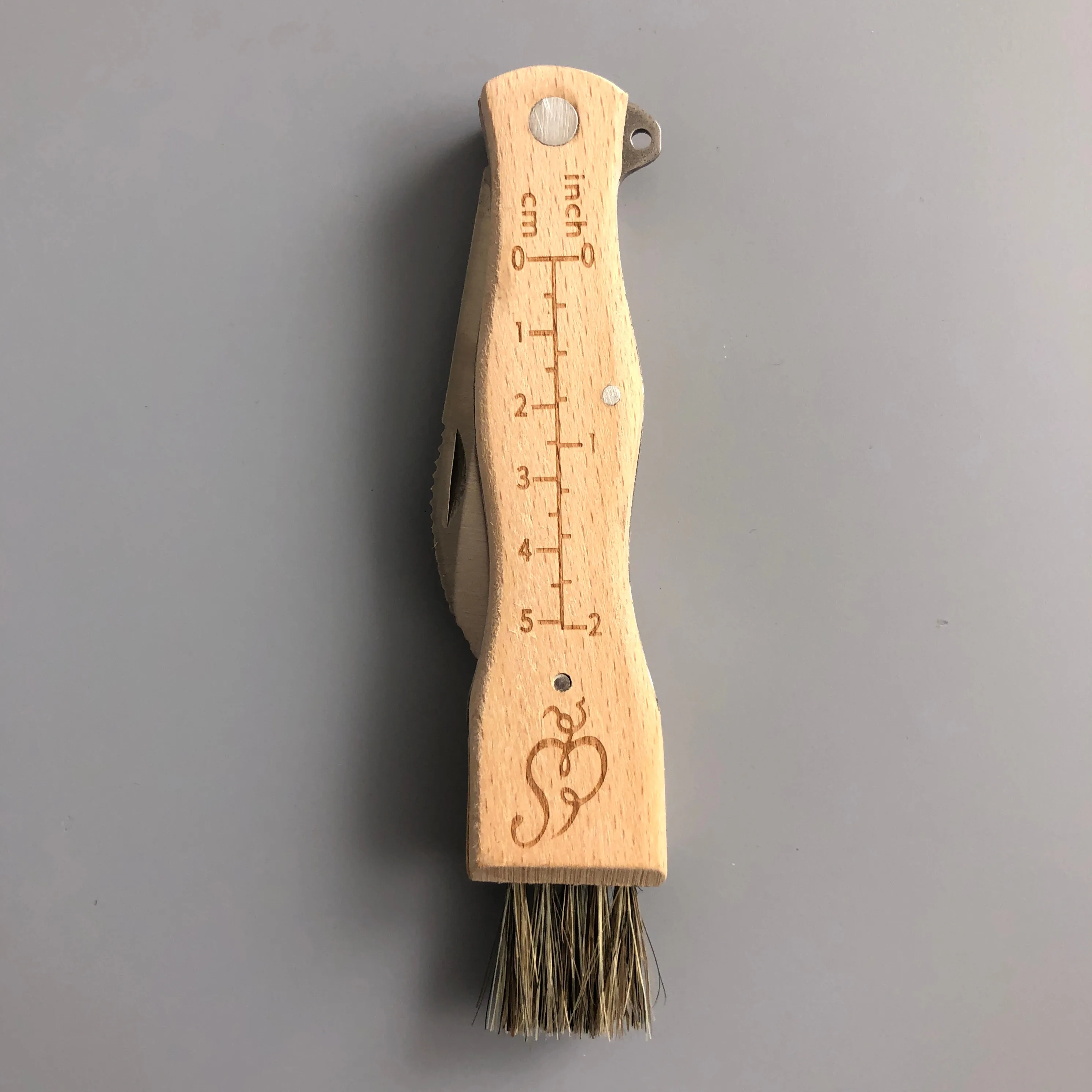 Pro Mushroom Foraging/Hunting Brush & Knife Tool image indicator(2)