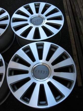 Genuine Factory Forged OEM Audi A8 19" rims in showroom cond - photo 2