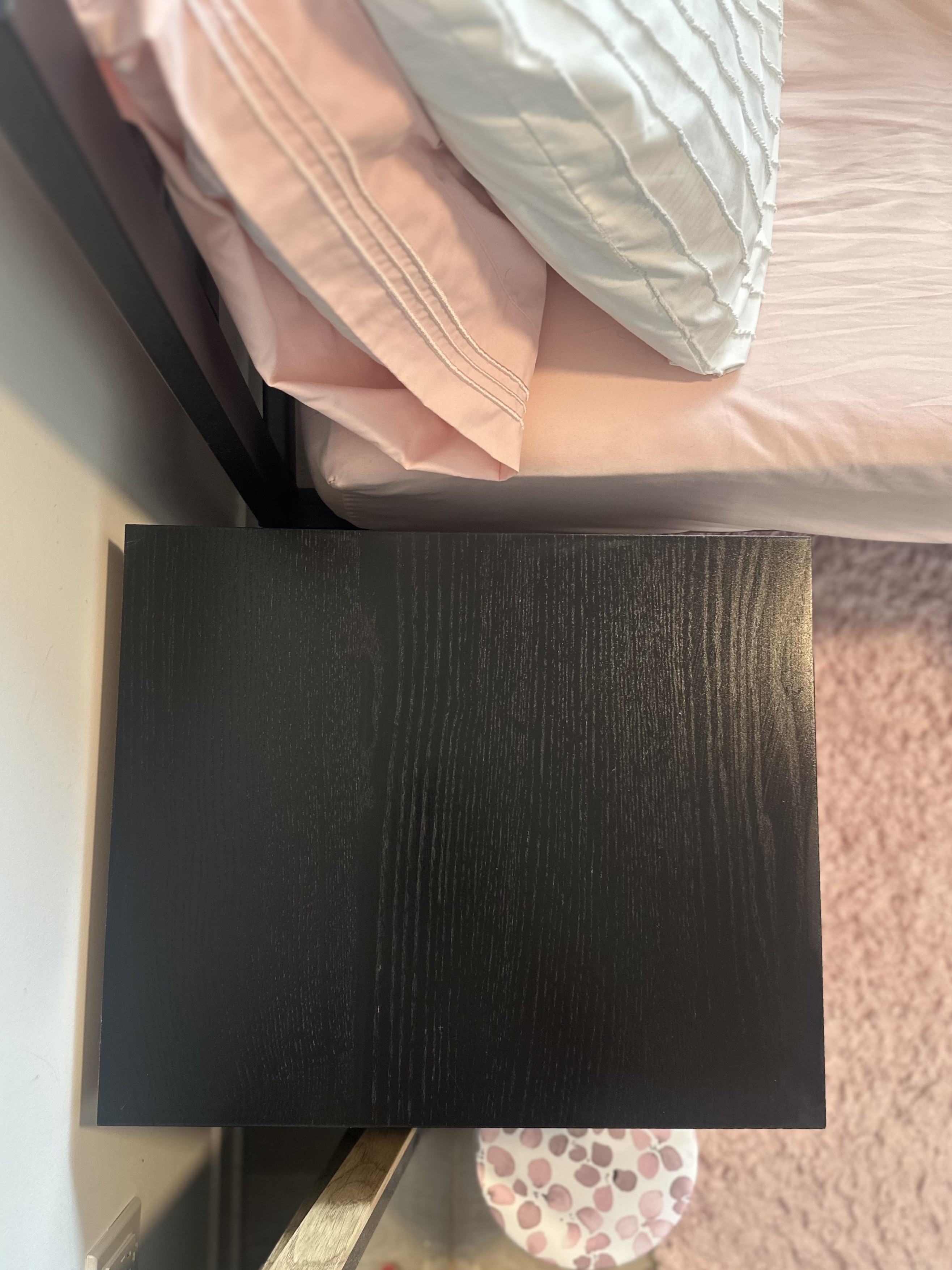 IKEA Bedside Table – Black-Brown (Like New!) - photo 5