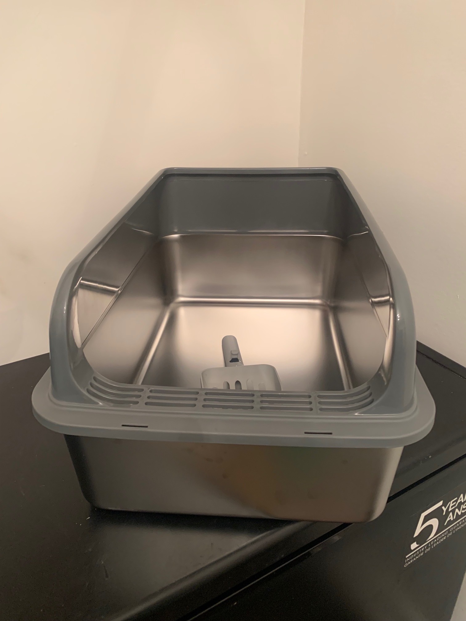 New Stainless Steel Cat Litter Box