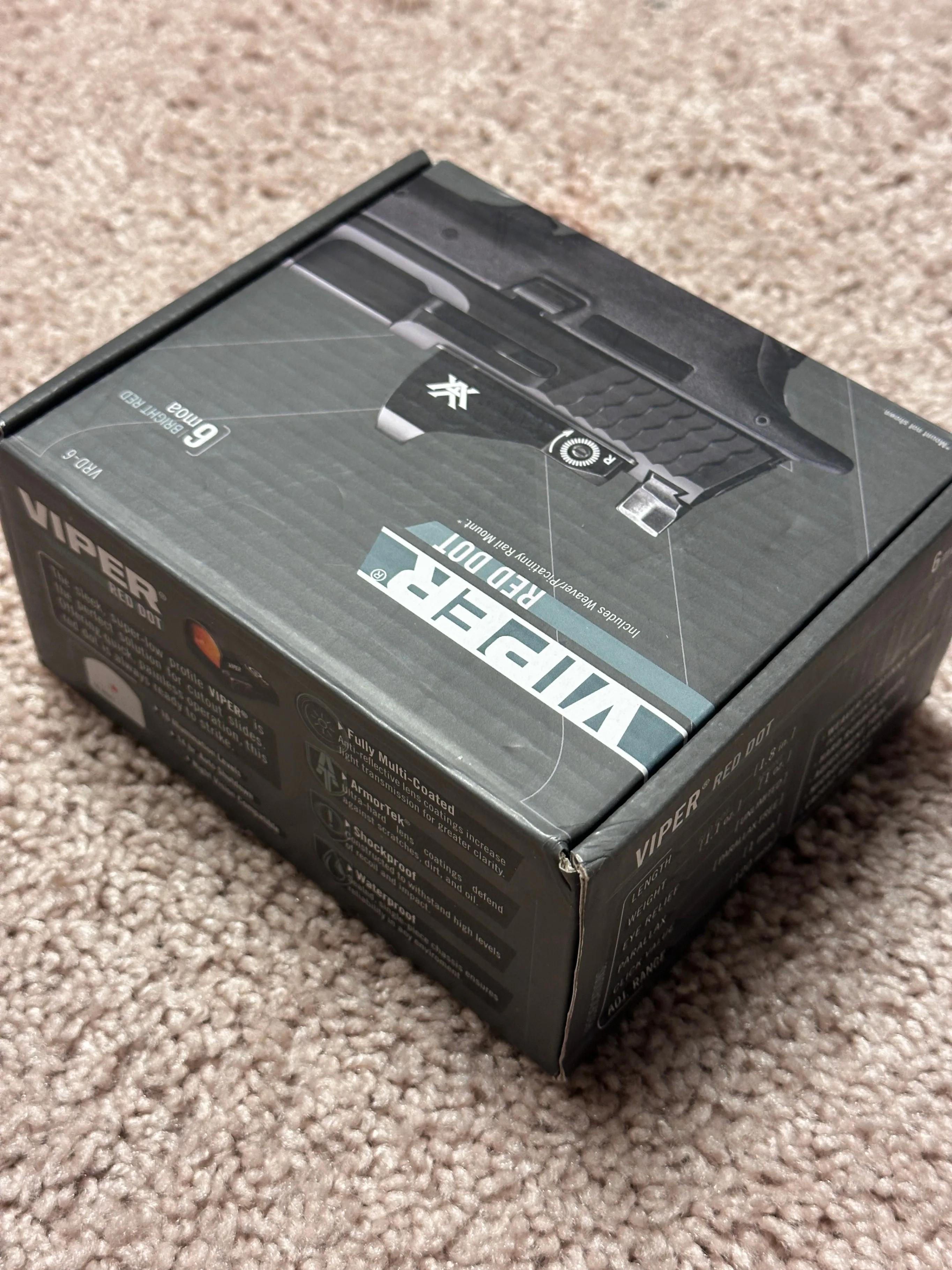 Vortex Viper Red Dot - 6 MOA [VRD-6] SELAED thumbnail